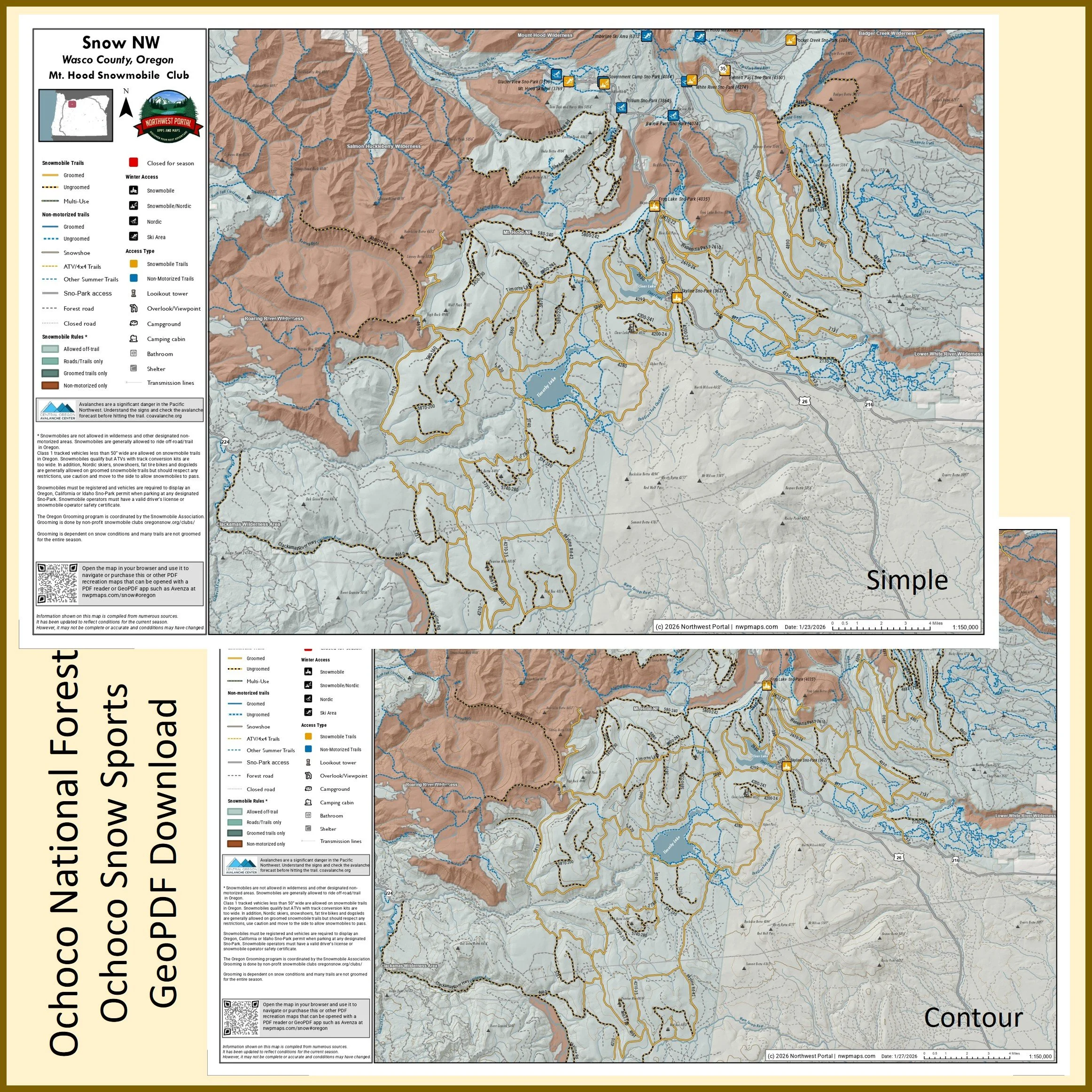 Tabloid: Ochoco Snow Sports - Oregon