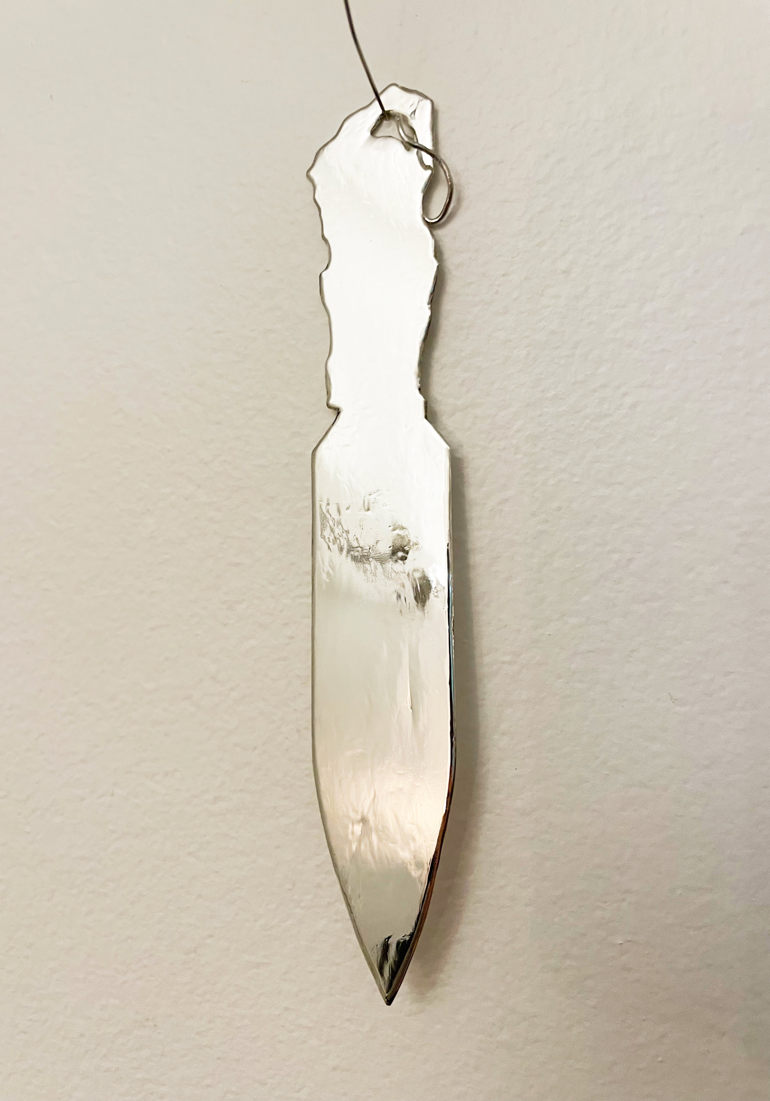 Silver knife from 'Knife Inside' – 2022