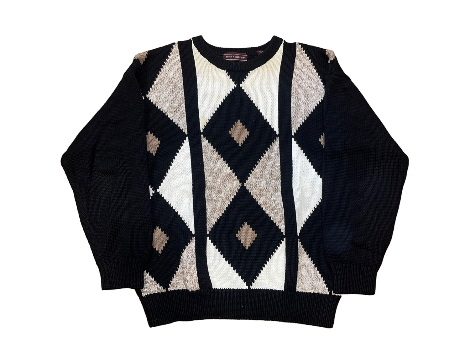 John Ashford Knitted Sweater - L — Beantown Treasures