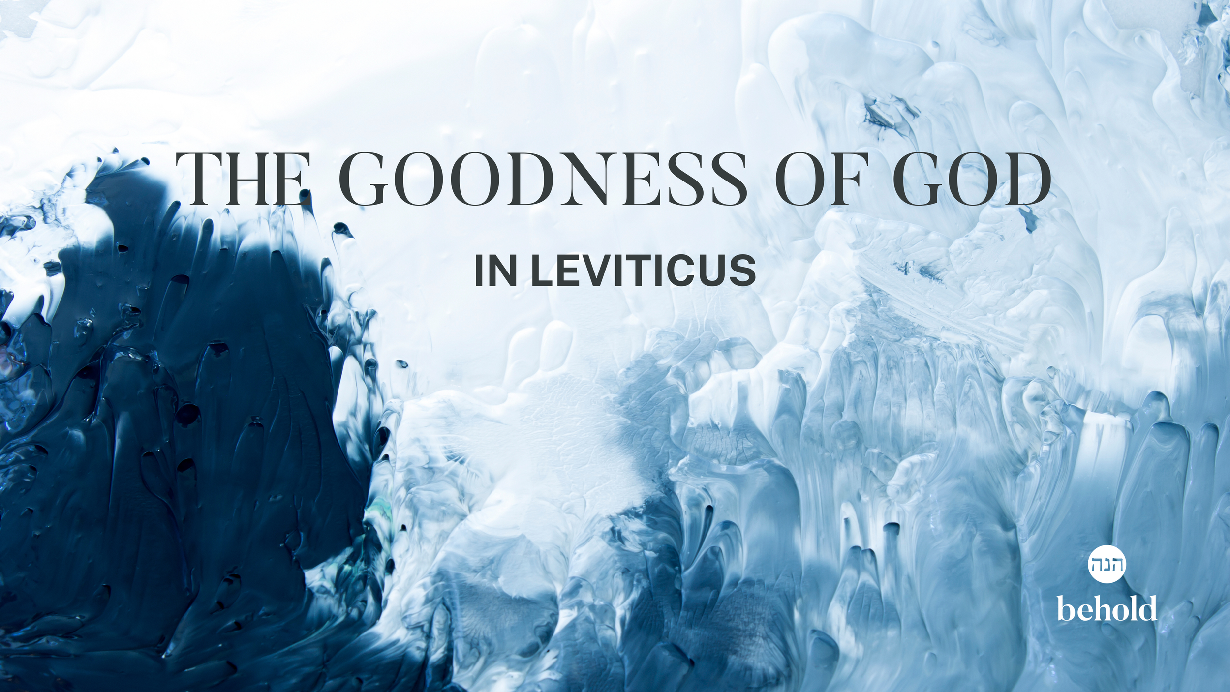 The Goodness of God: Leviticus