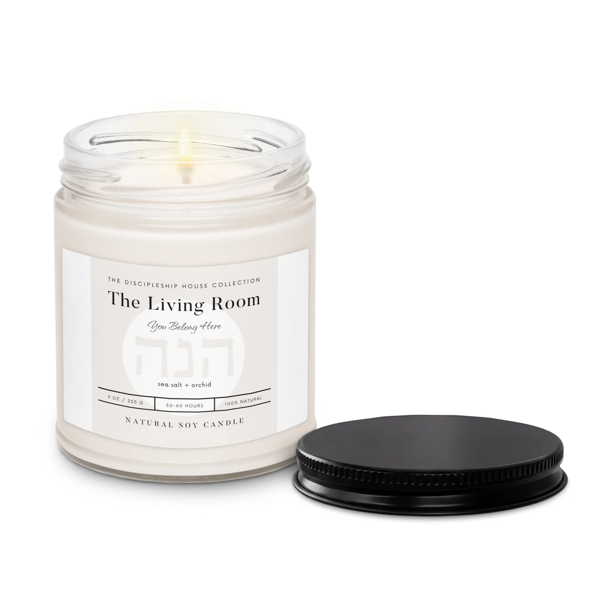 The Living Room Scented soy candle