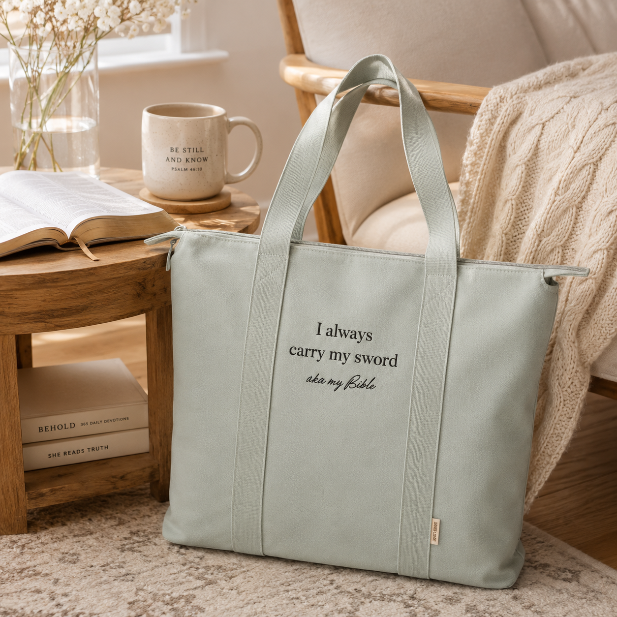 Nomad Carry-All Tote Bag | I Always Carry My Sword