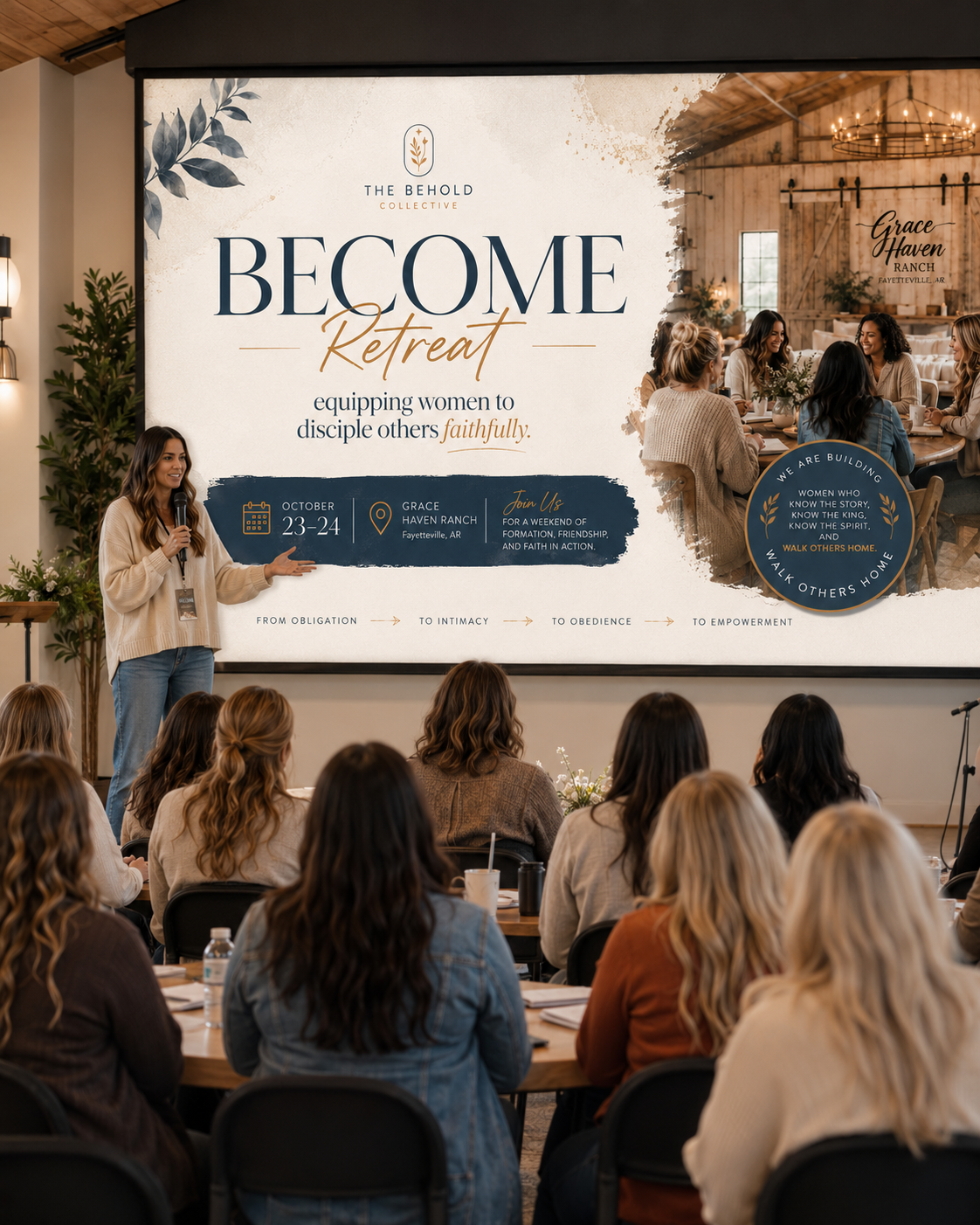 What is The BECOME Retreat? Promotion Power Point Presentation