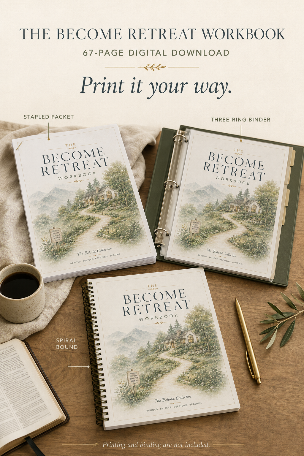 Become Retreat Workbook License | 101–200 Women