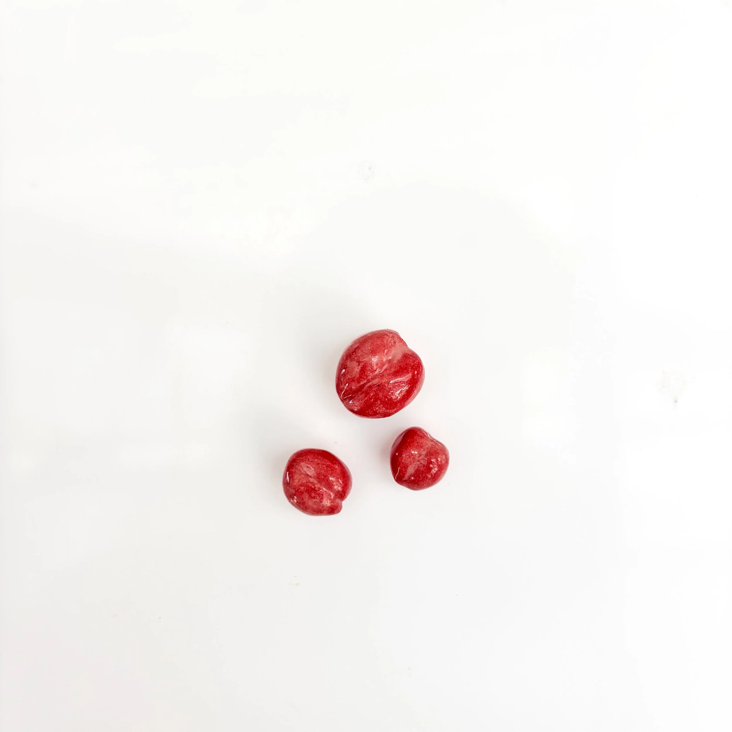 White Peach Fruitcake Magnet