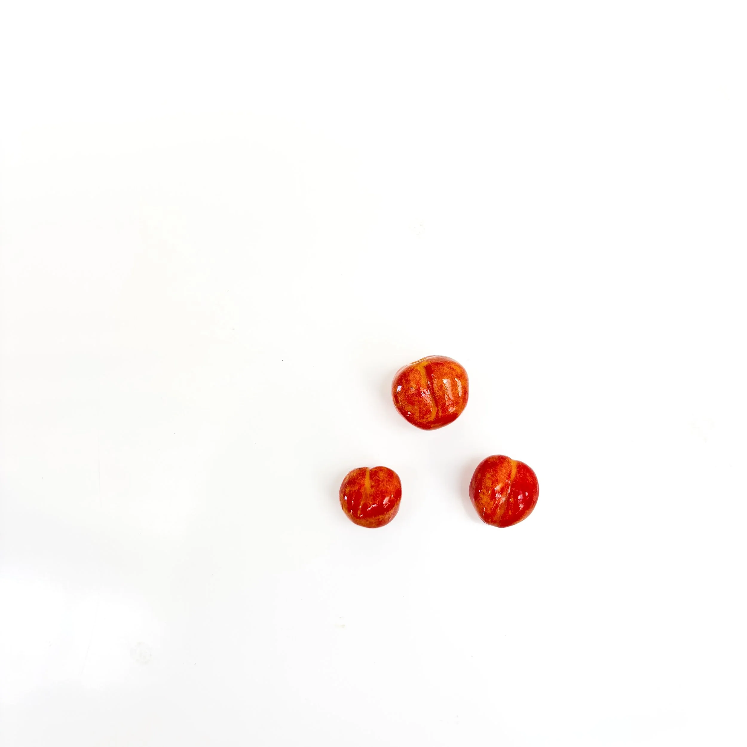 Yellow Peach Fruitcake Magnet