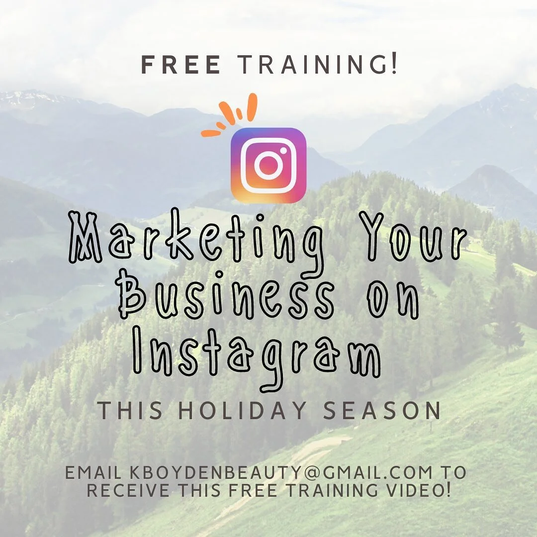 Narrowing down an Instagram strategy is daunting, esp when you're trying to run your business and manage personal life obligations during the holidays. But we all know it's a necessary marketing tool that can help our businesses grow tremendously, as