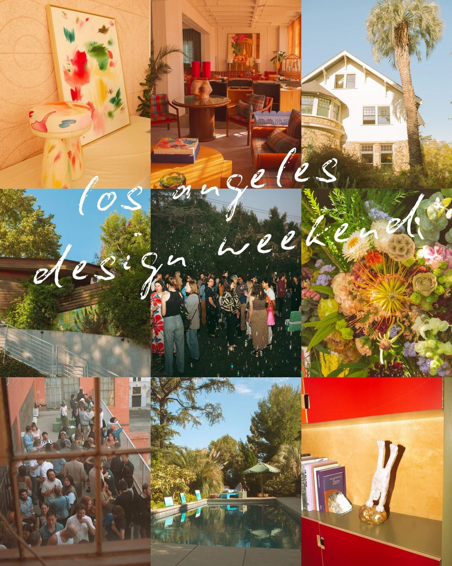 I'm excited to share that the second annual Los Angeles Design Weekend is almost here! The festivities start THIS Friday and continue all weekend, with over 120 (!!!) events, all organized by neighborhoods for more efficiency and even more fun! Click