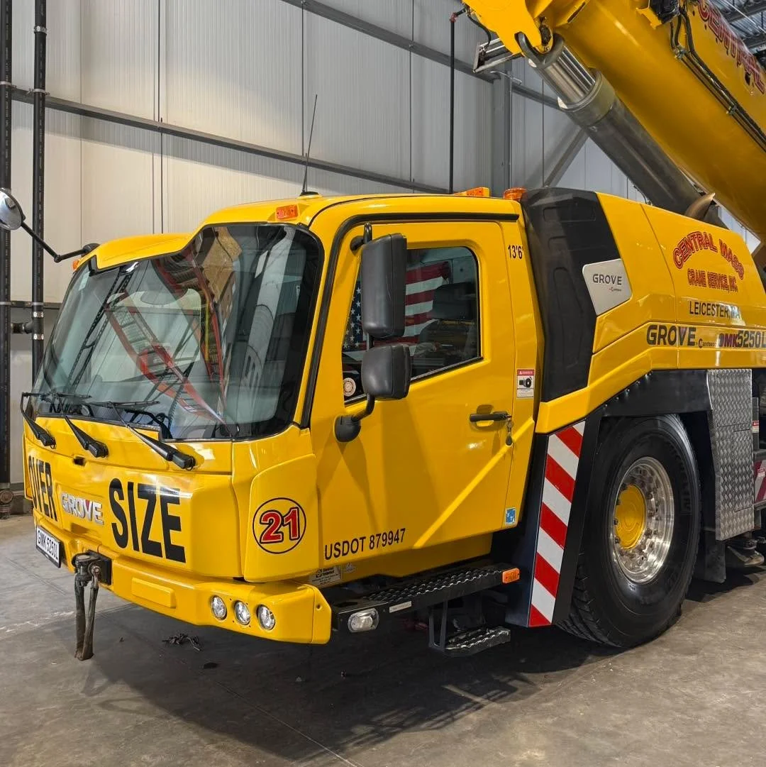 Down at Central Mass Crane, we brought this crane back to life with a 2-step paint correction to remove heavy oxidation and wear on the paint. It is going to be shining on the job site 🏗️
•
•
•
•
•
•
📍Professional Mo