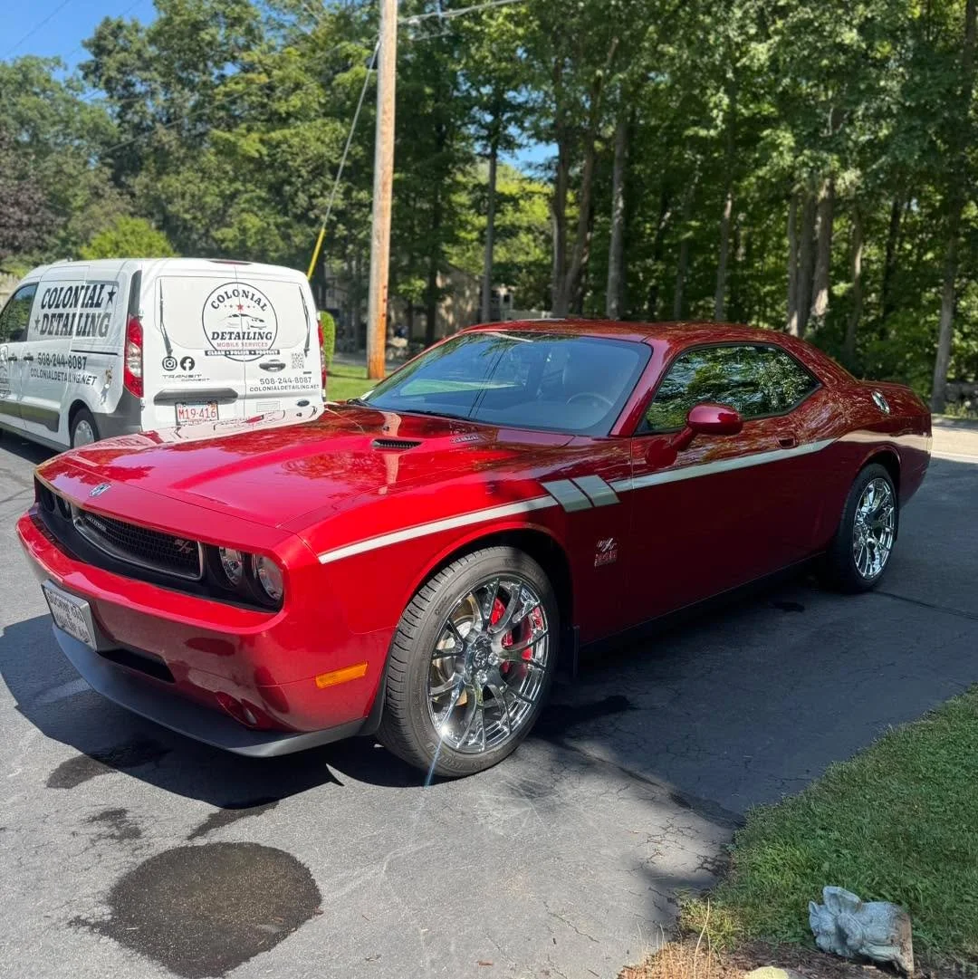 Not all cars are the same, and that applies to this Dodge Challenger which is a very unique paint color and is 1 of 50 of its model. Always a pleasure to take care of and get it shining 💨
•
•
•
•
•
•
📍Professional Mo