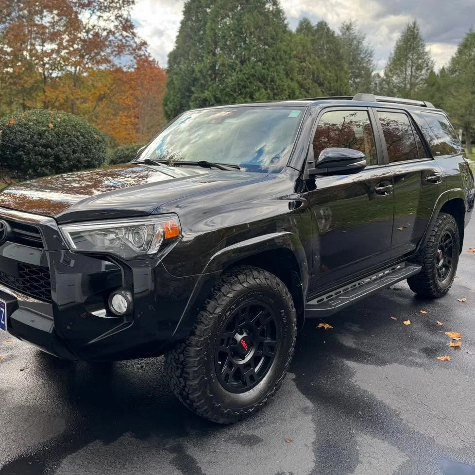 Wash-Clay & Seal on this Toyota 4Runner TRD Pro 🔴
Our wash clay and seal package is a great choice for vehicle winterization, ensuring your car is protected with a durable sealant.
Contact us today at 508-244-8087 or visit our website in our