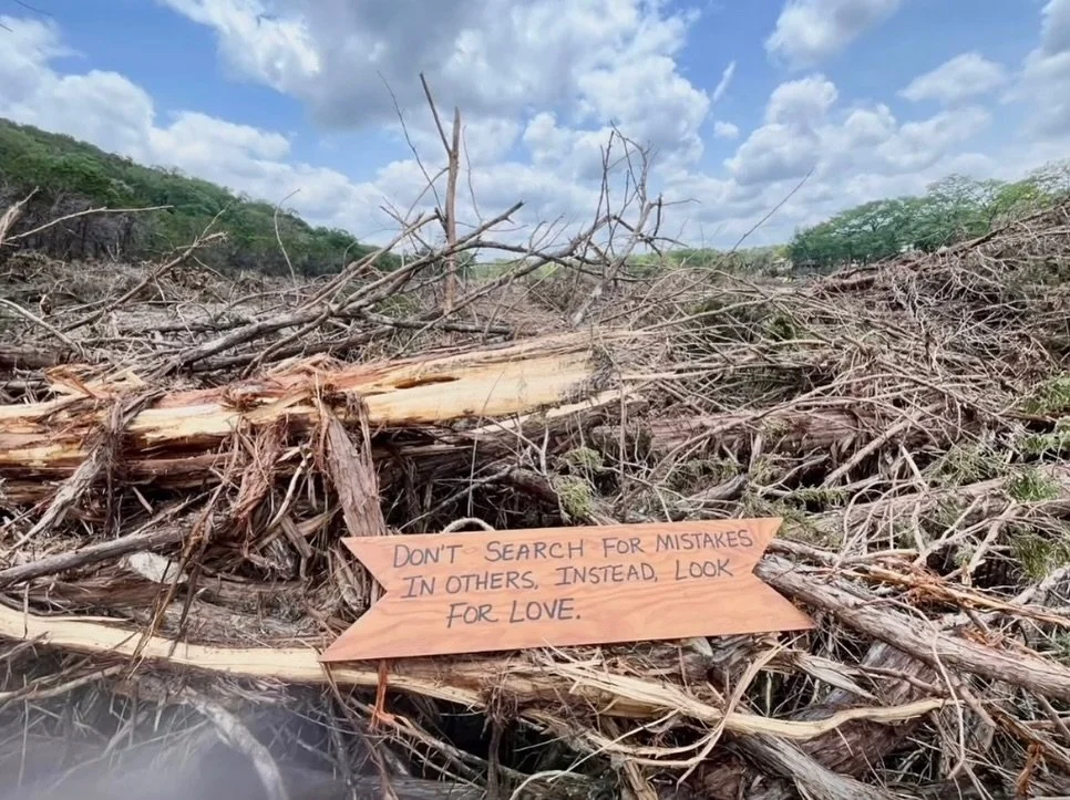 We have all been at a complete standstill in the wake of the recent flooding in Texas. Our state is big but our communities are small, and our hearts near and far are broken and grieving.

One of my closest friends was swept down river with her son i