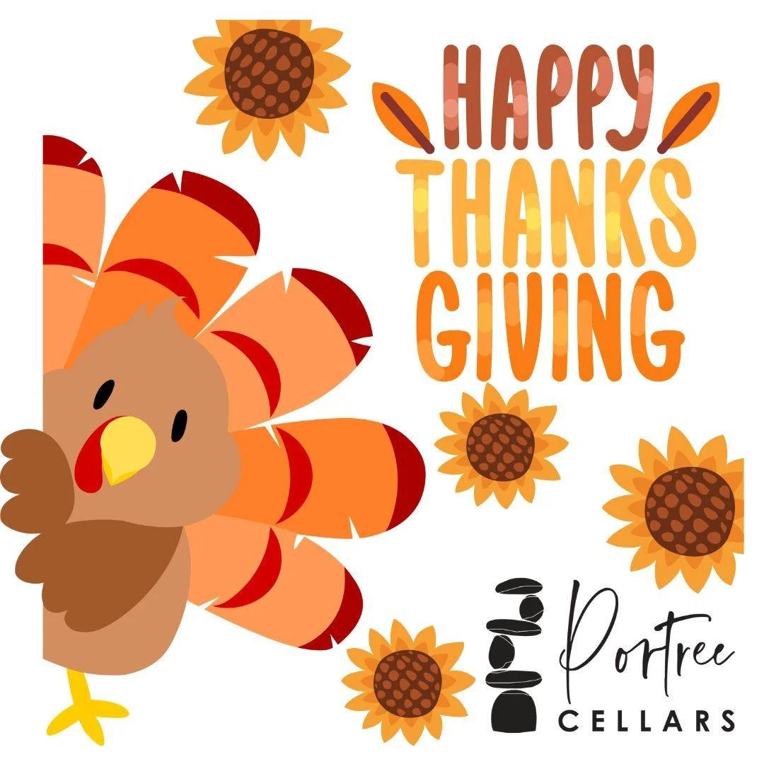 Wishing you a wonderful Thanksgiving! 

When you get tired of turkey, head out to Hye for some wine, food and relaxation!

#portreecellars #hyetexas #HappyThanksgiving2025 #realtexaswine #DrinkTexasTexas #texashillcountrywine #AskForTexasWine #texasw