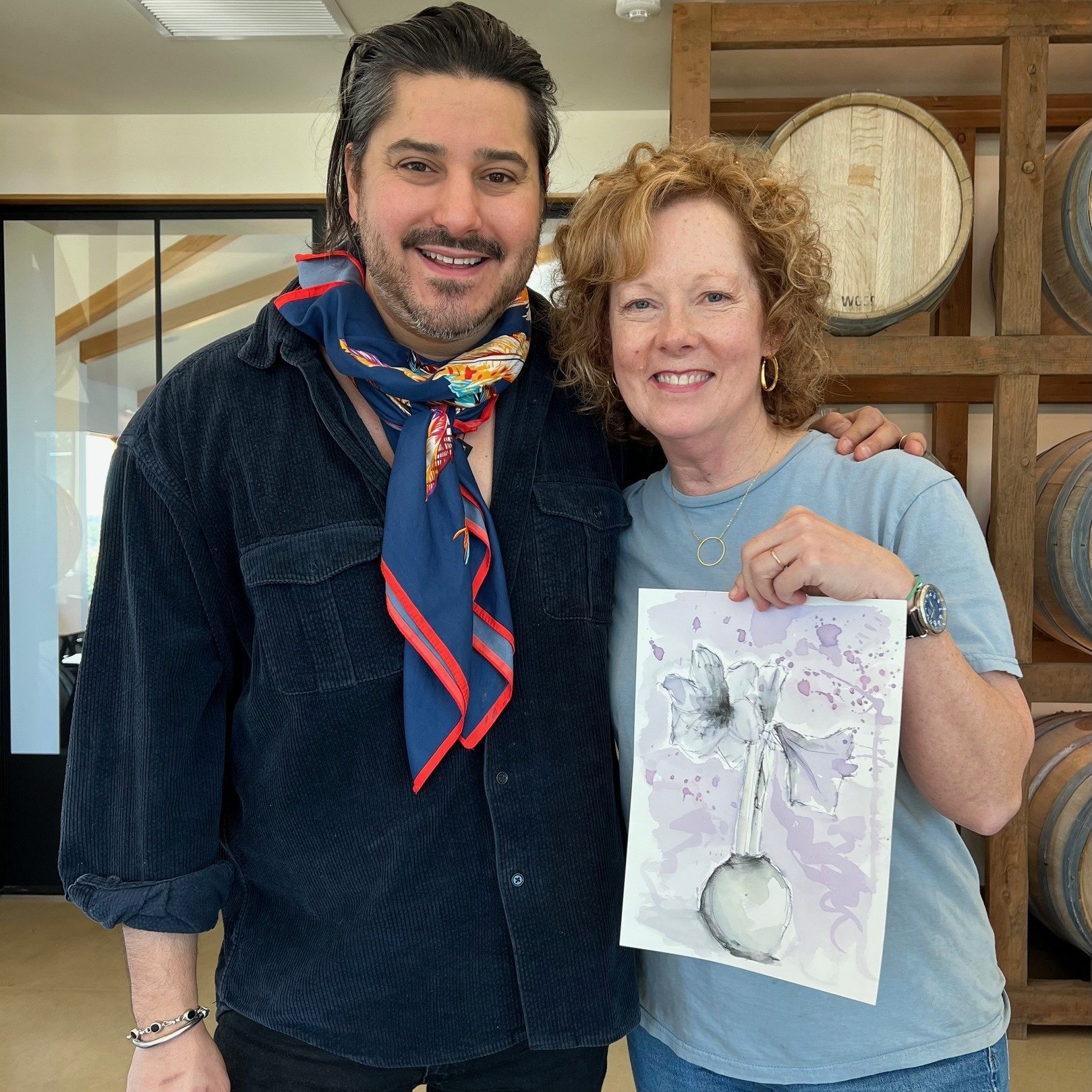 Thank you Jorge Villareal and The Contemporary at Bluestar for an amazing Drink and Draw last Saturday.  Learning to create art using wine, coffee and ink was so much fun!  Can't wait to try this again!

#portreecellars #artandwine #sacontemporary #d
