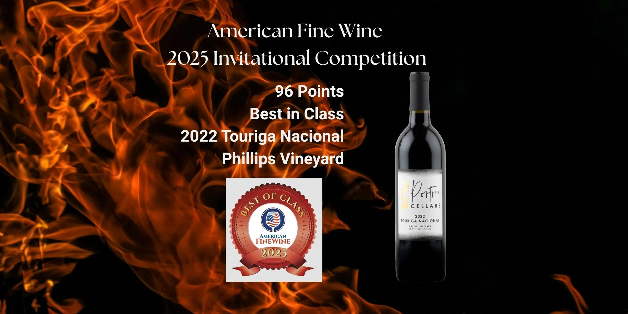 Portree Cellars Wines Score Big at American Fine Wine Invitational Competition