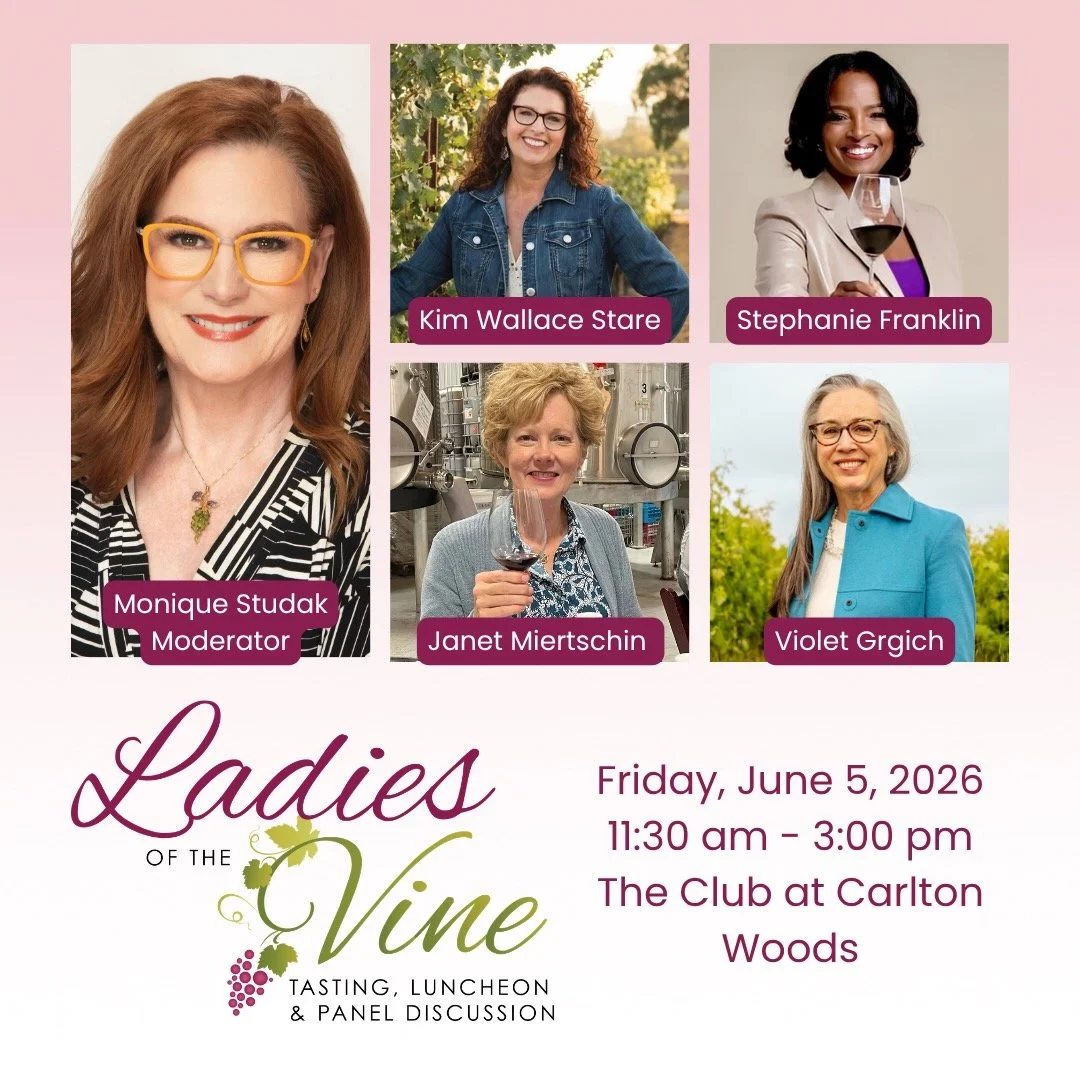 Join us on Friday June 5 in The Woodlands to taste amazing wines and hear from from some talented ladies of the vine.  Reception/networking, luncheon and panel discussion.  Don't miss it!

#portreecellars #ladiesofthevine #drintexaswine #TexasWineGro