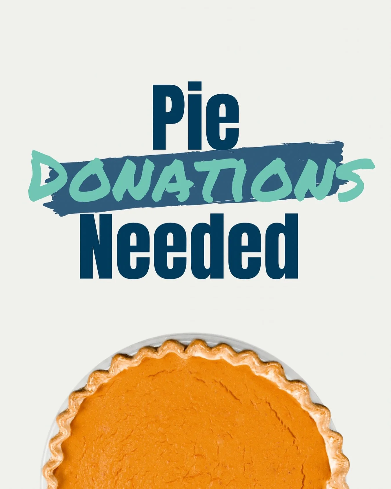 Pie Donations Needed This Week!!! 

This Thanksgiving, we&rsquo;re celebrating our amazing teachers by donating 100 pies to make sure each one gets a sweet treat for the holiday!

Teachers pour so much heart into their work, and this is just a small 