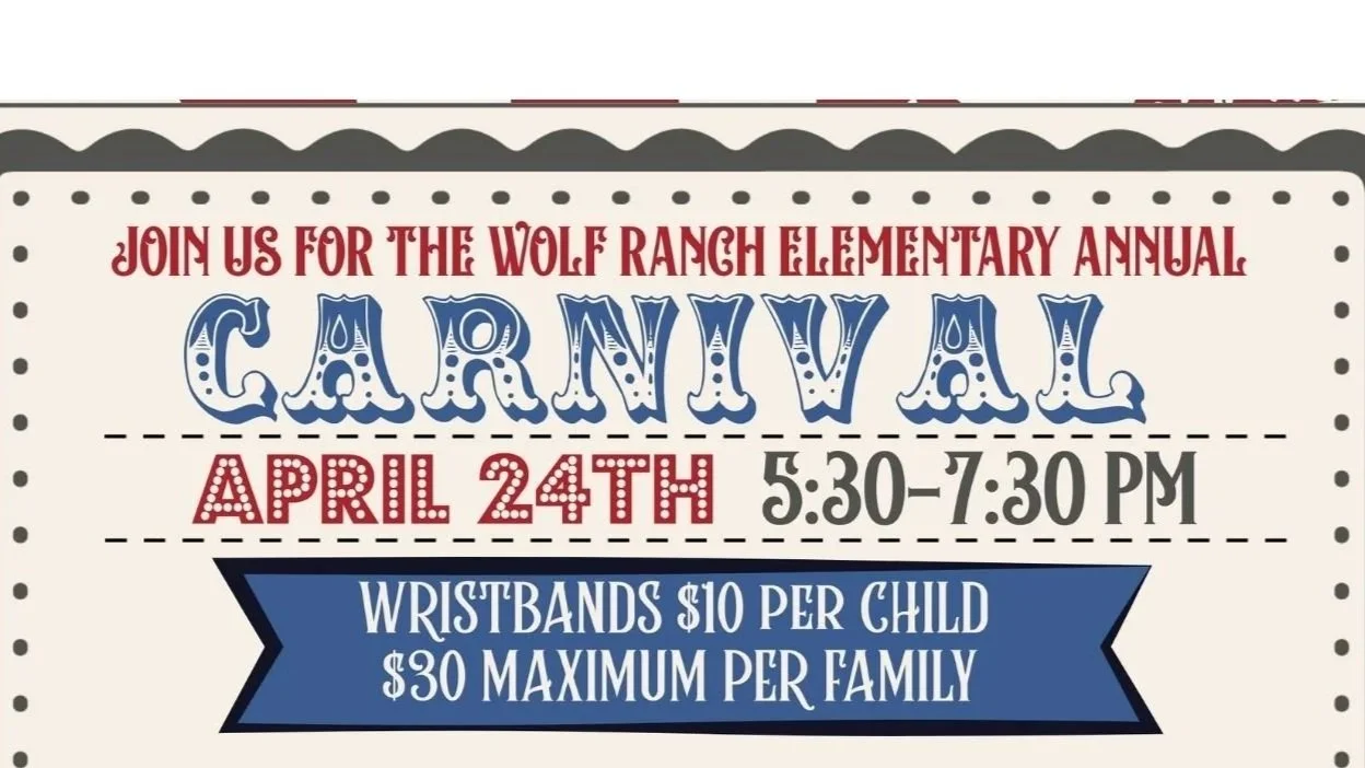 Wolf Ranch Annual Spring Carnival! 