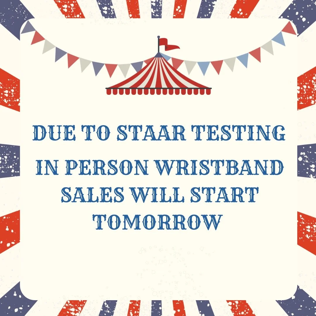 Purchase in person tomorrow &amp; Friday at drop off until 8:15am and pickup until 3:45pm - or pre-order via the link in our bio and pick up in the front office at anytime or at will-call at the Carnival gate.
