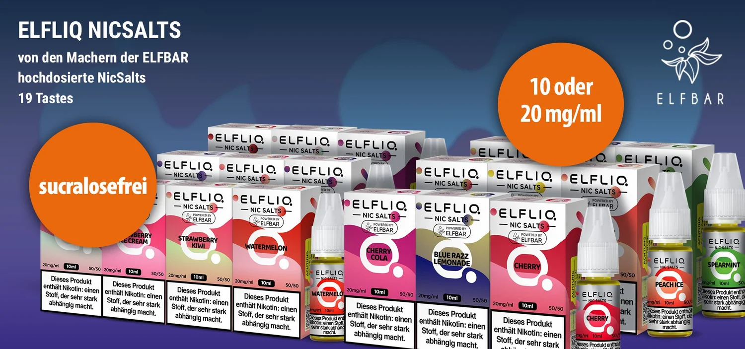 elfbar elfa master akku Die 10 beliebtesten Liquids Deutschland