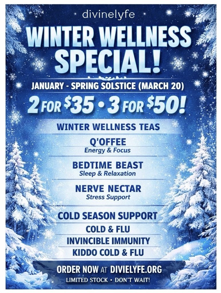 Winter Wellness Special 3 for 50