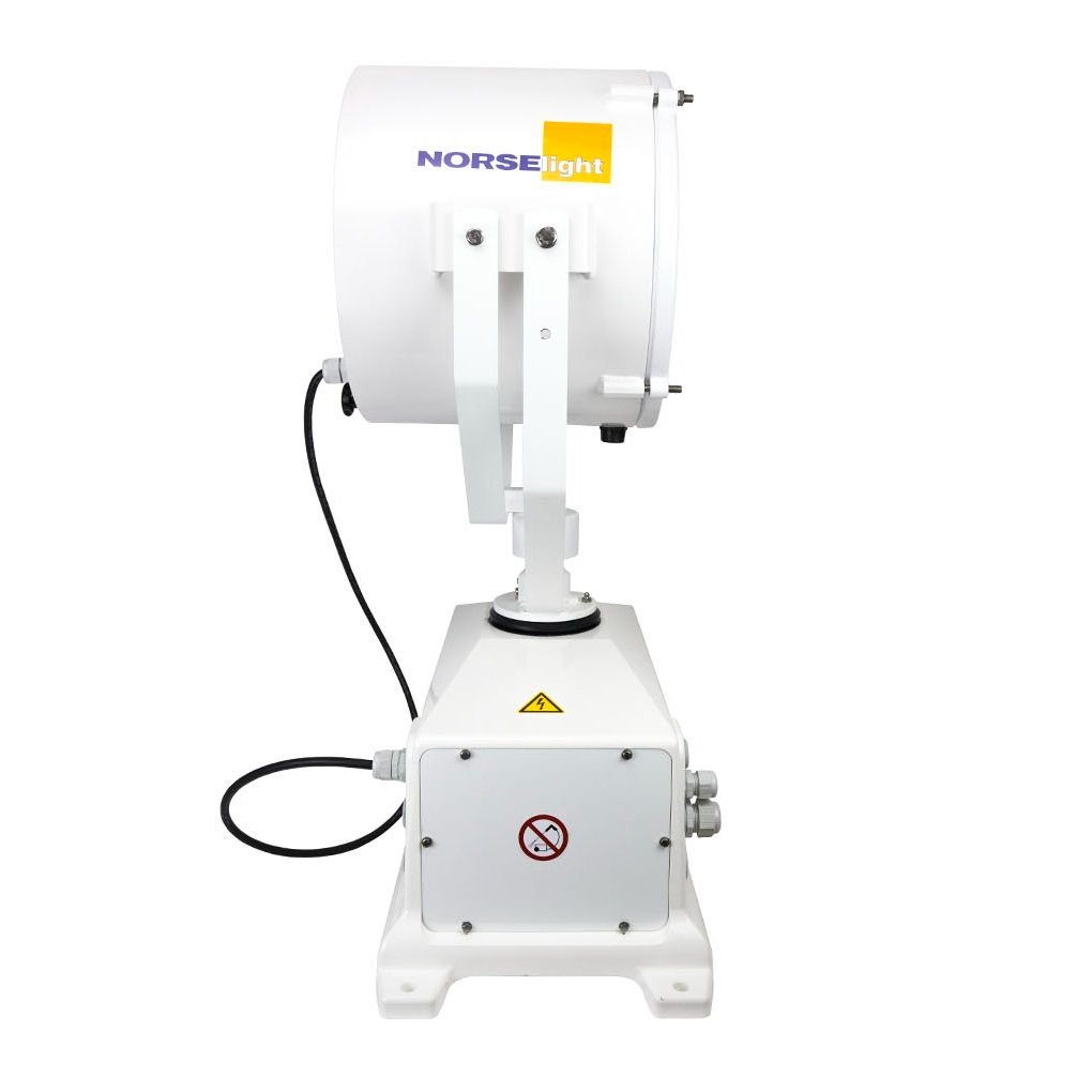 Glamox Norselight Searchlight SL40 Halogen 230V SH310 1000W SH470 2000W Side view