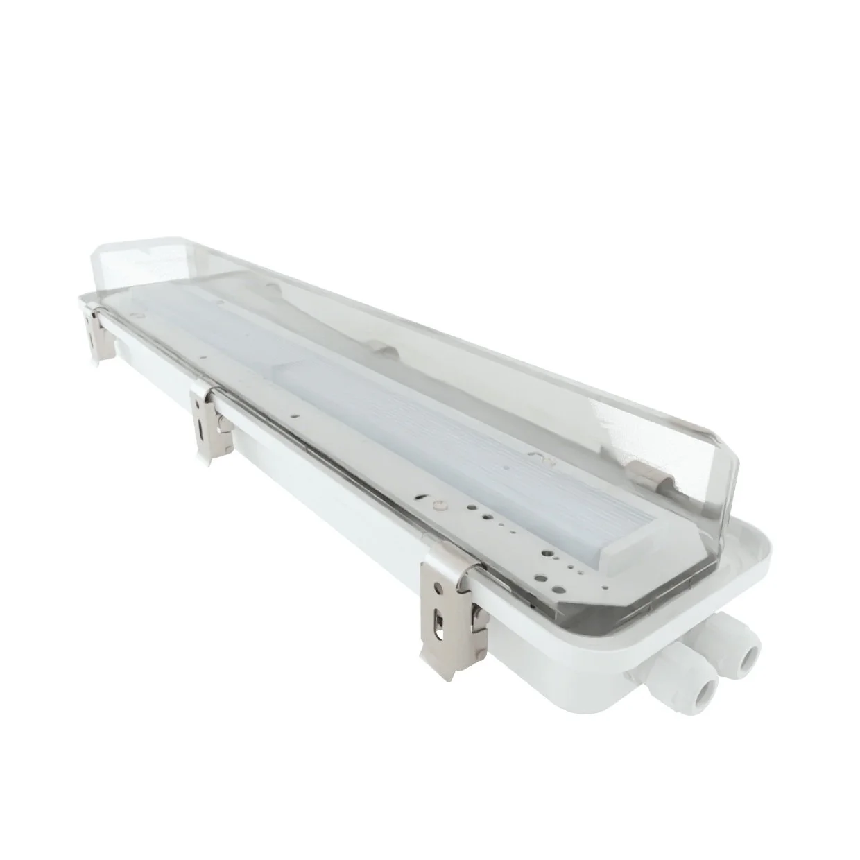 Seaes T54 waterproof LED technical luminaire, 110/240V or 24V, IP67, rechargeable battery 3 hours
