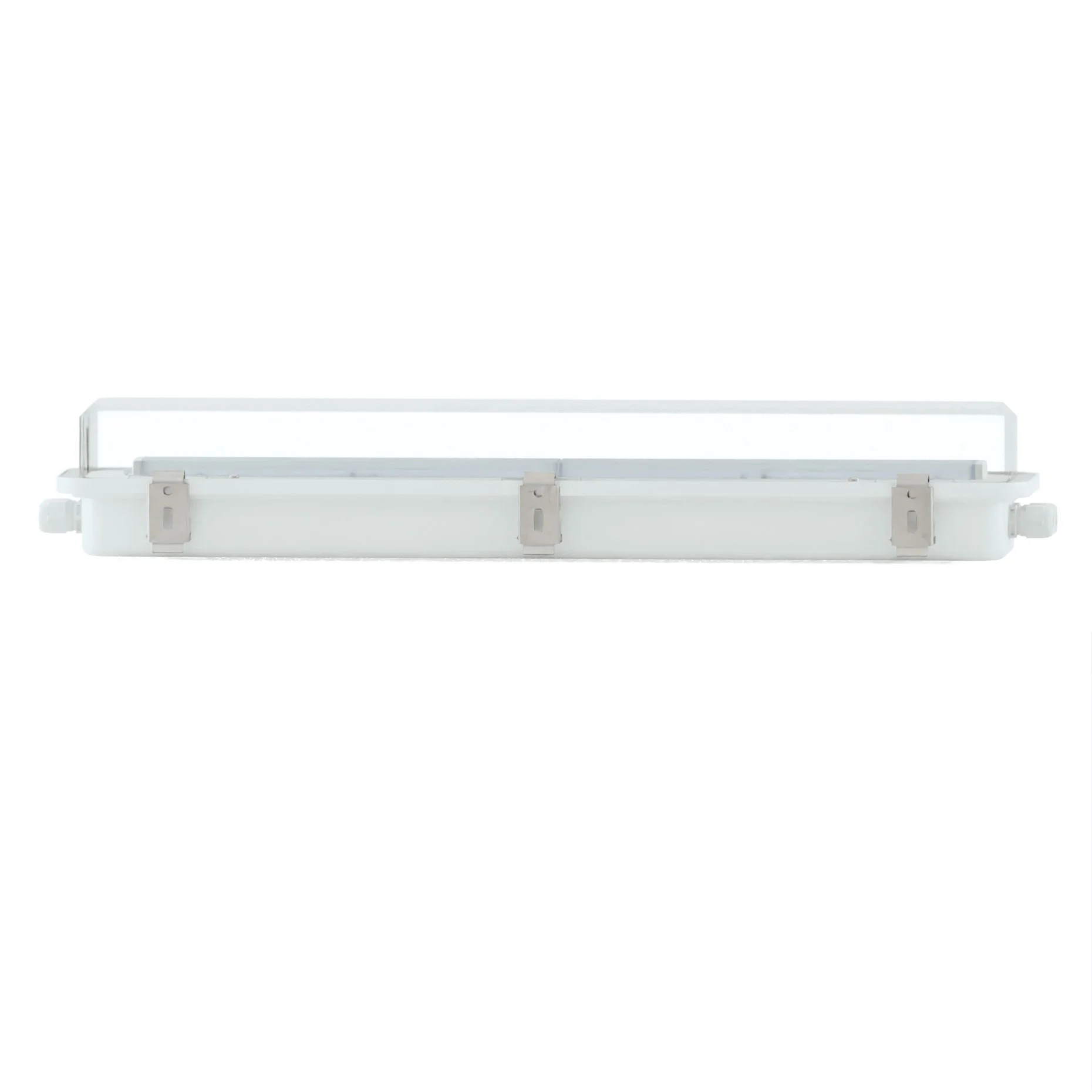 Seaes T54 waterproof LED technical luminaire, 110/240V or 24V, IP67 side view