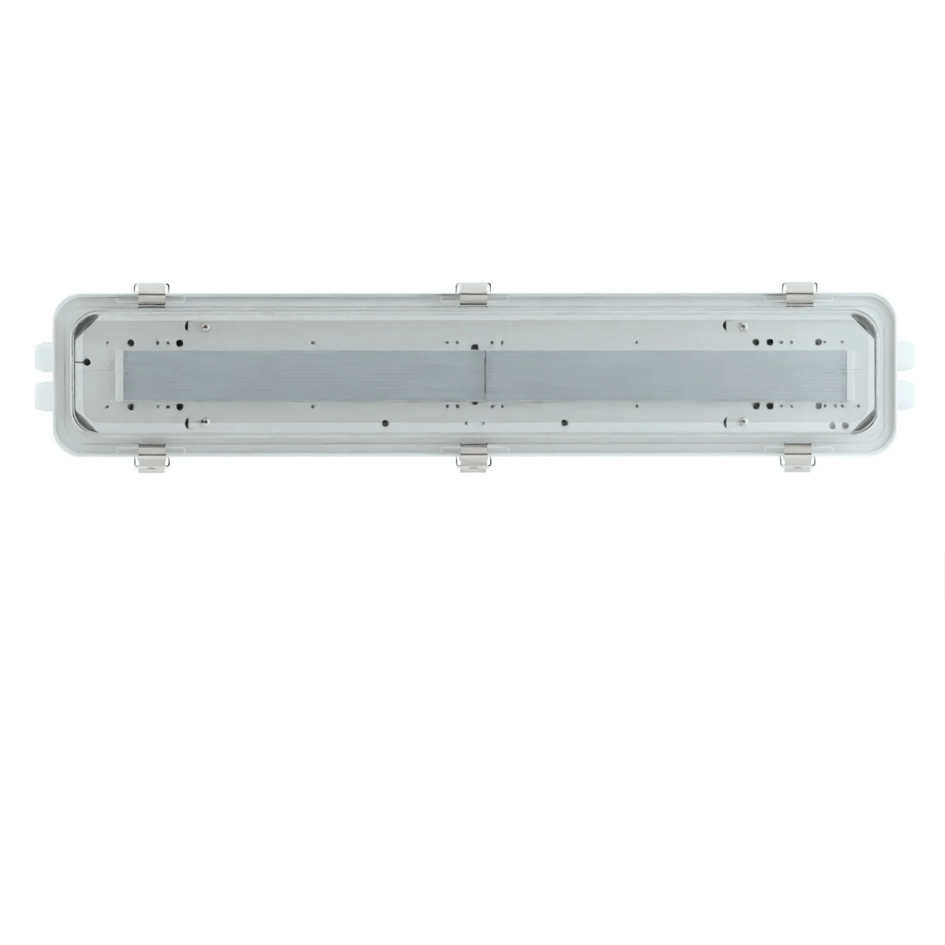 Seaes T54 waterproof LED technical luminaire, 110/240V or 24V, IP67, top view