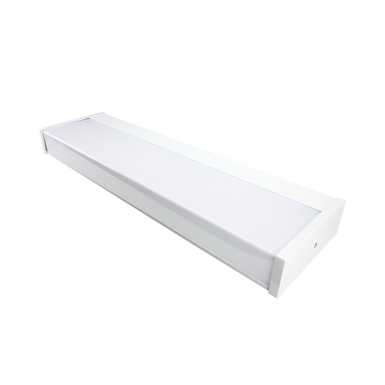 Seaes K33 LED technical indoor luminaire for corridors and passageways, IP30, 24V, 110/240V, 1424lm, 2064lm, 2848lm, 4128lm, Integrated rechargeable battery 3 hours