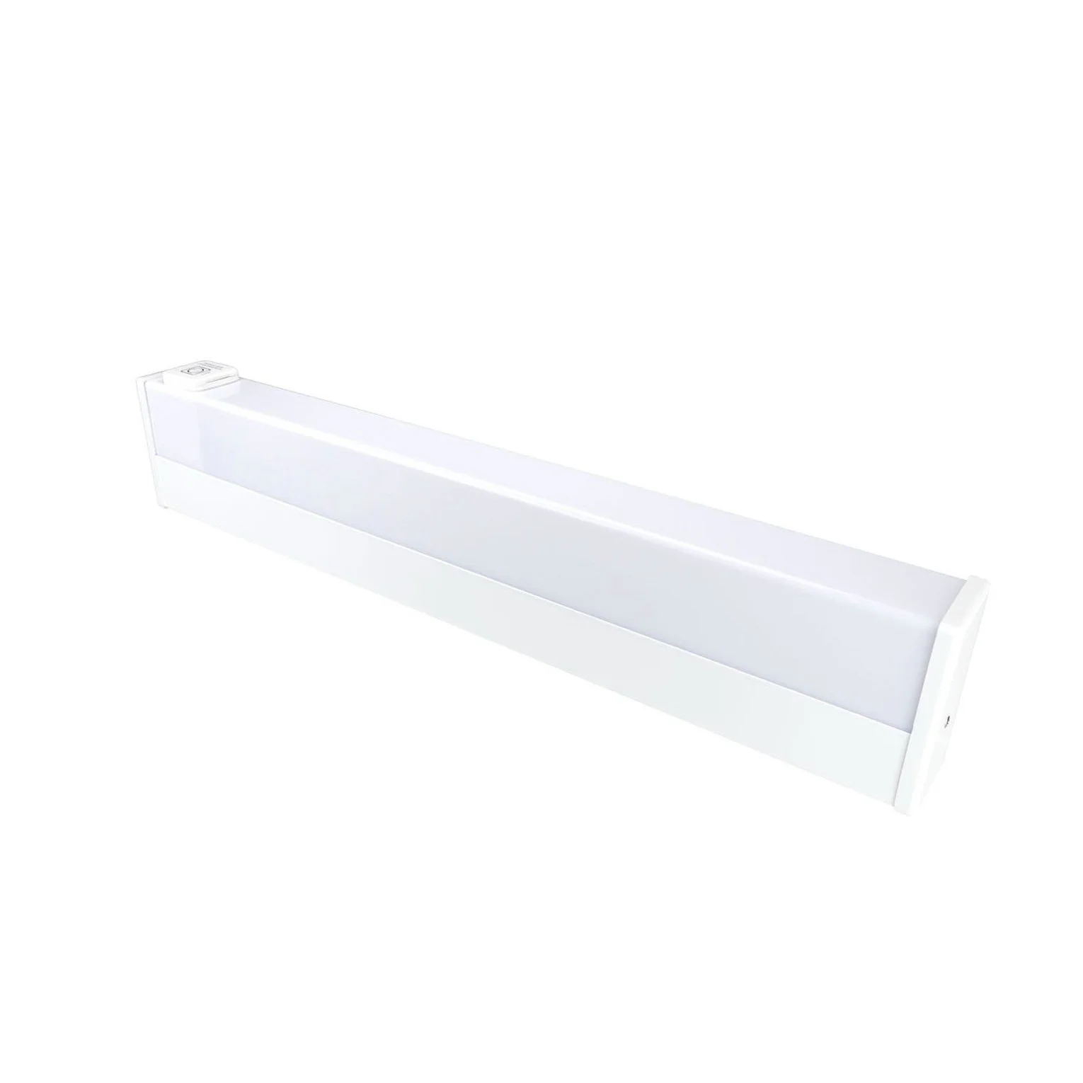 Seaes K27 LED technical indoor luminaire for mirrors and toilets, IP44, 24V, 110/240V, 1400lm, 2000lm, Integrated rechargeable battery 3 hours