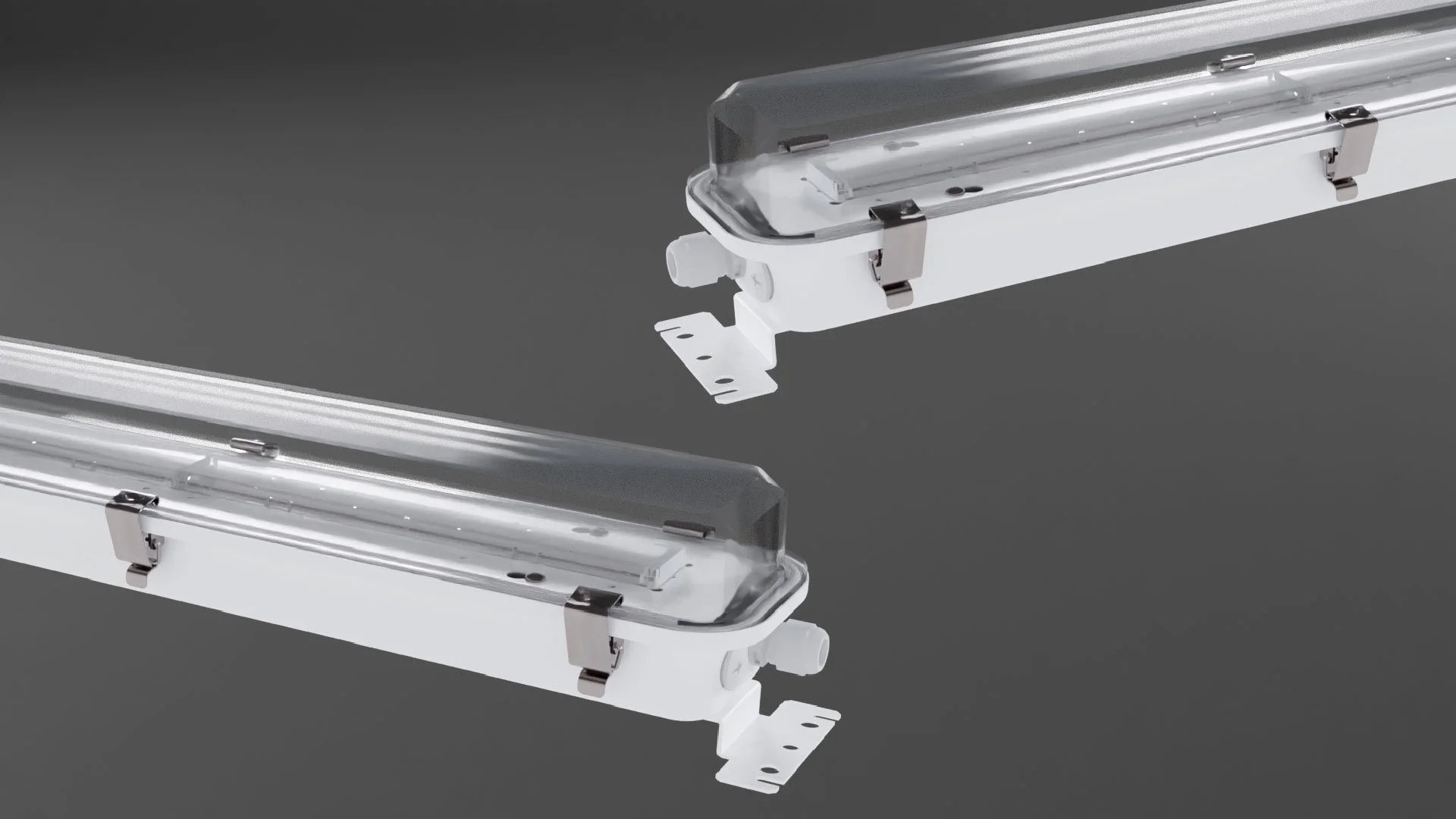 Steel LED marine lights for maritime industry technical areas with cost-efficient ship lighting solution