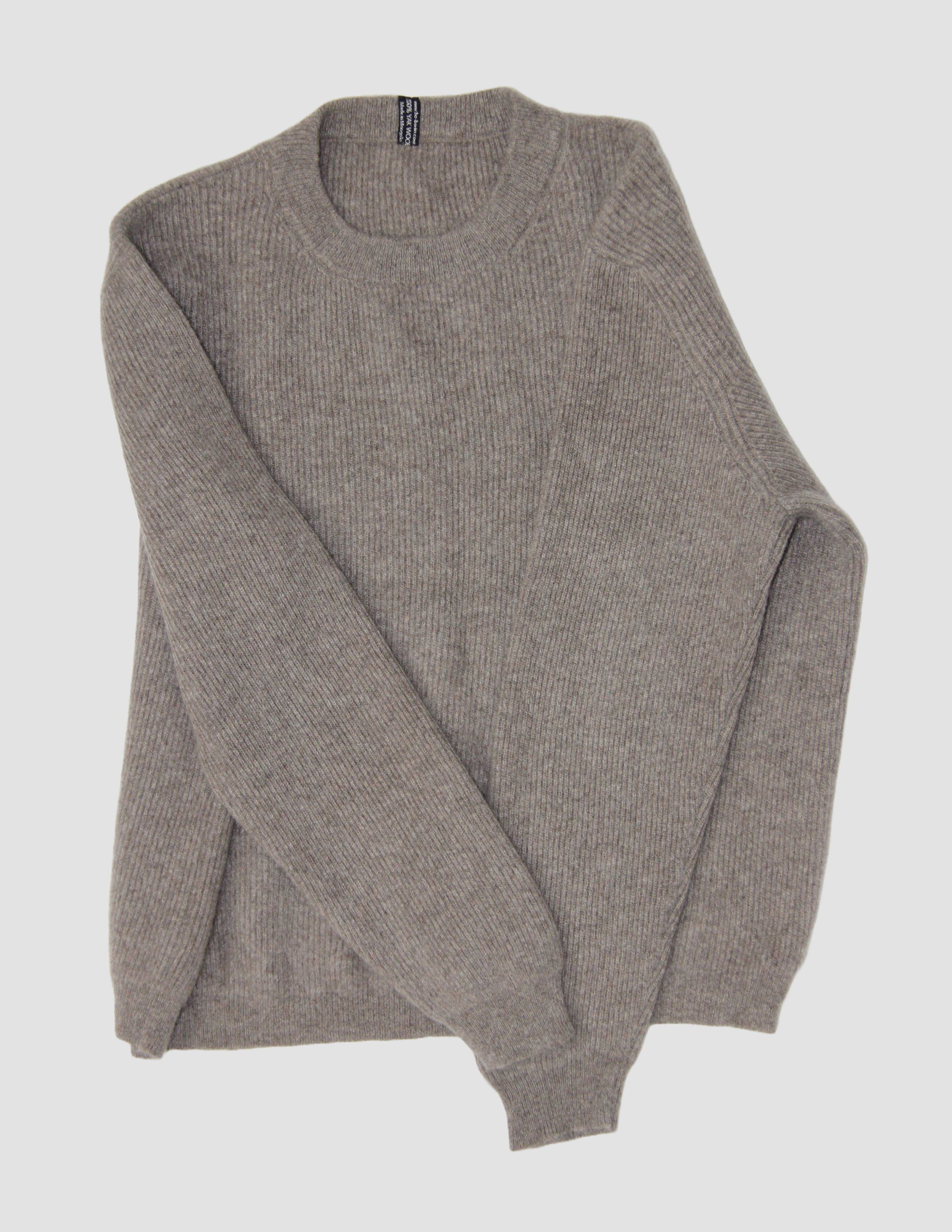 HOBerlin Hand of Origin Mongolian YakWool Boxy Pullover