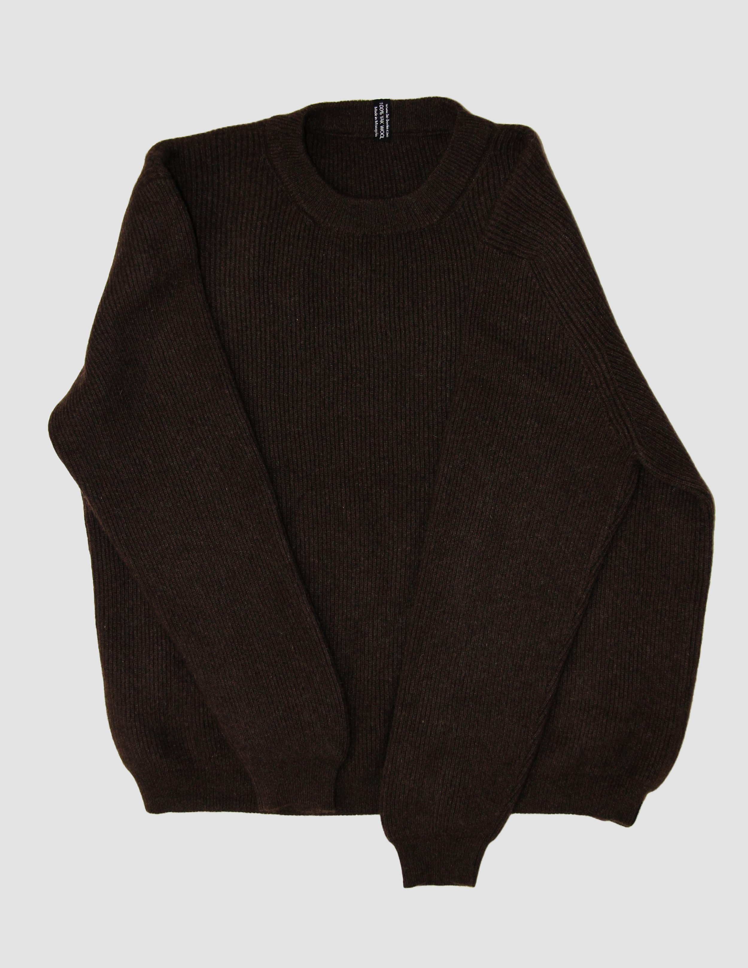 HOBerlin Hand of Origin Mongolian YakWool Boxy Pullover