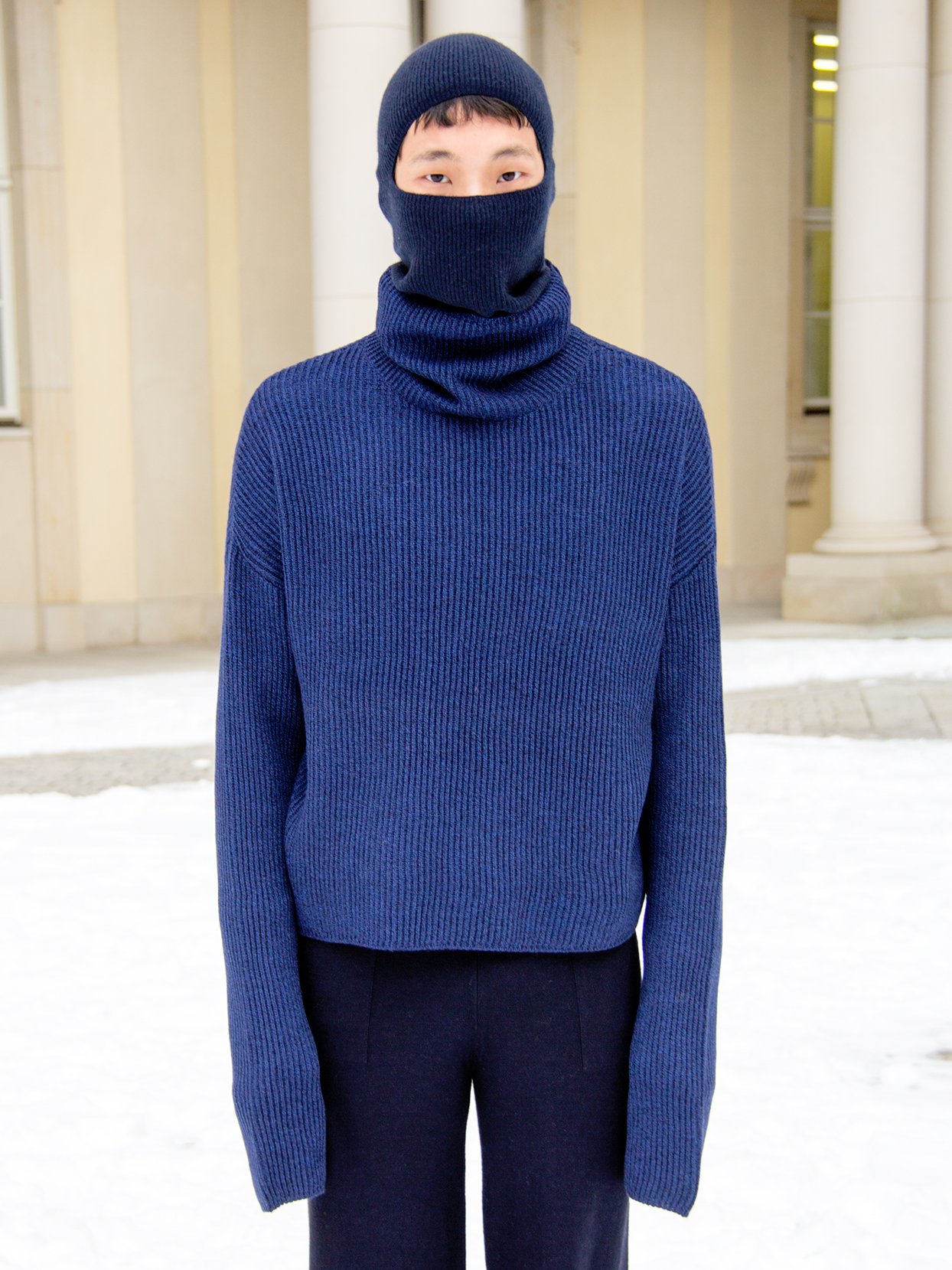 Hand of Origin Berlin pure cashmere balaclava
