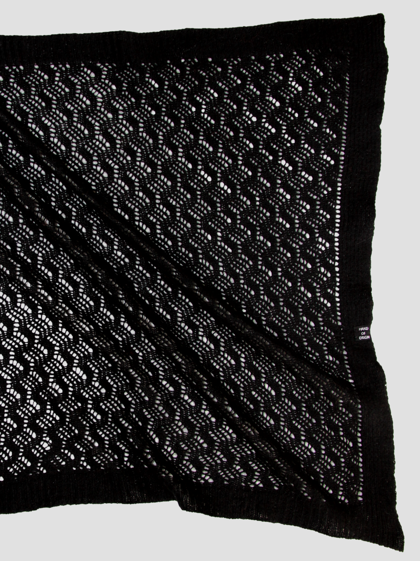 Cashmere Bandana Scarf | 100% Mongolian Cashmere | Hand of Origin Berlin