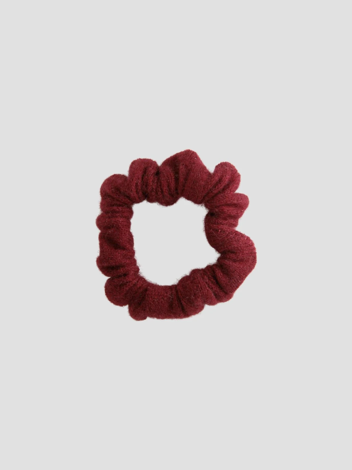 Handcrafted 3-piece hair tie set made of pure Mongolian cashmere, camel hair, and yak wool by Hand of Origin