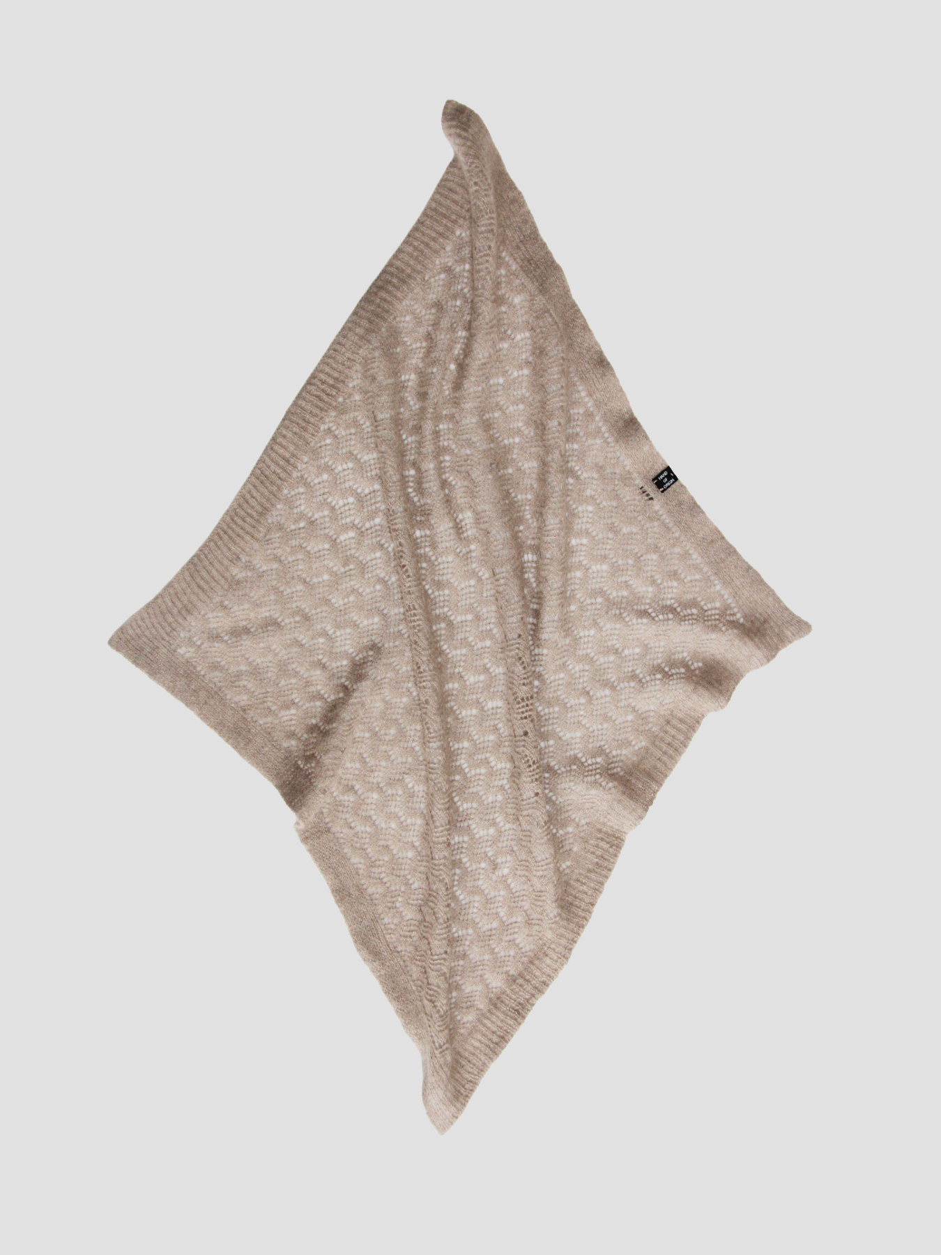Cashmere Bandana Scarf | 100% Mongolian Cashmere | Hand of Origin Berlin