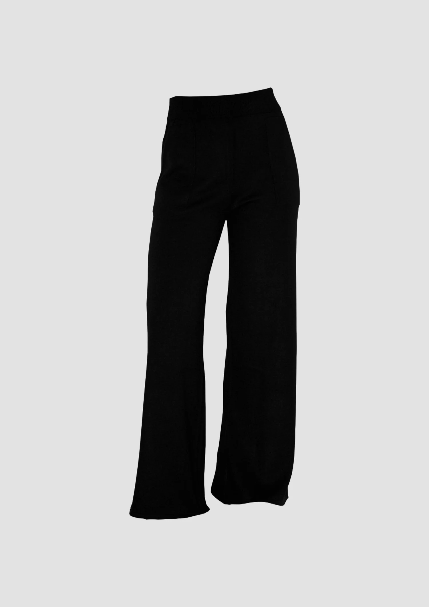 Hand of Origin pure sheep wool wide leg pants in Balck – Pure