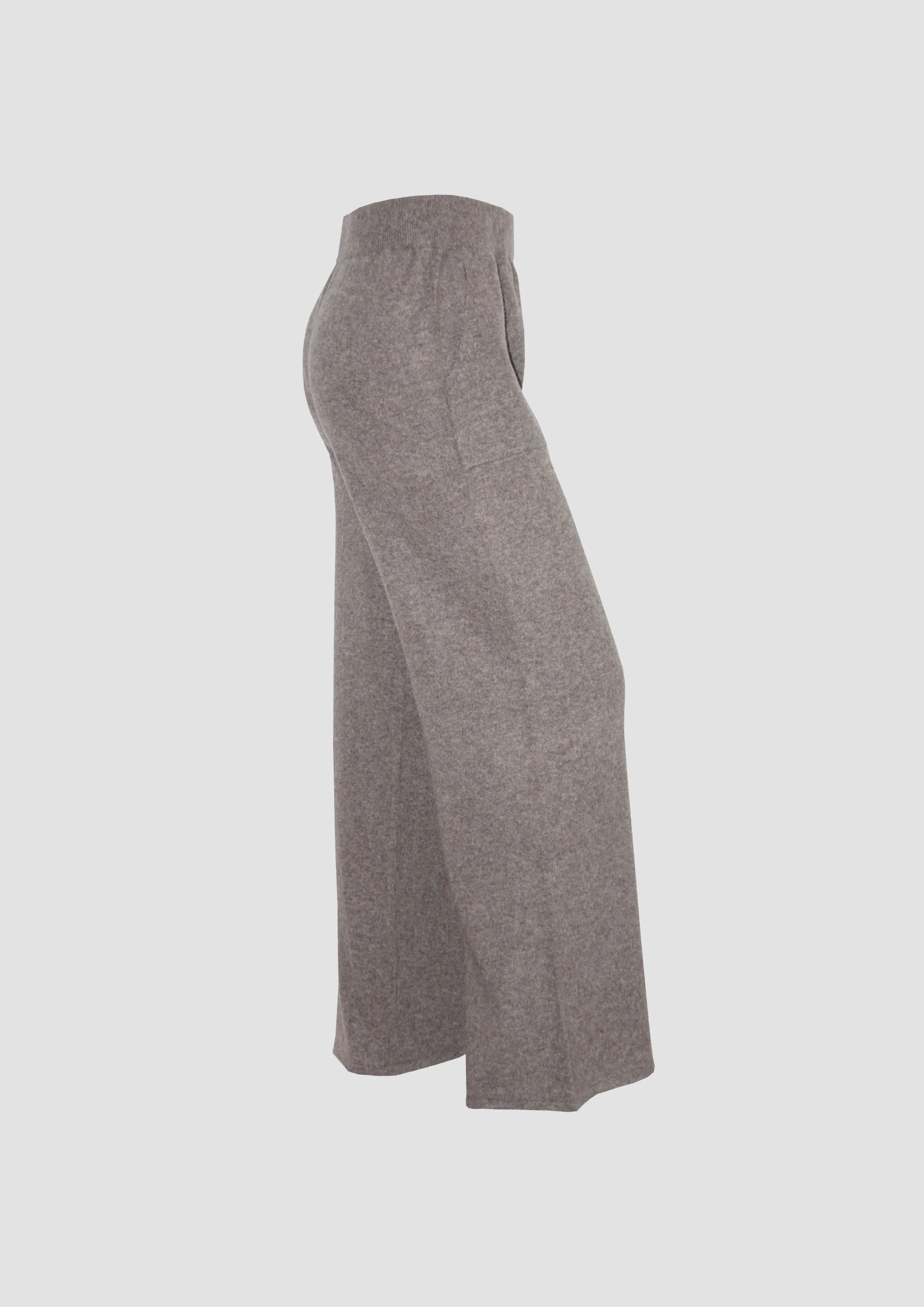 HOBerlin Hand of origin yak wool wide leg pants grey