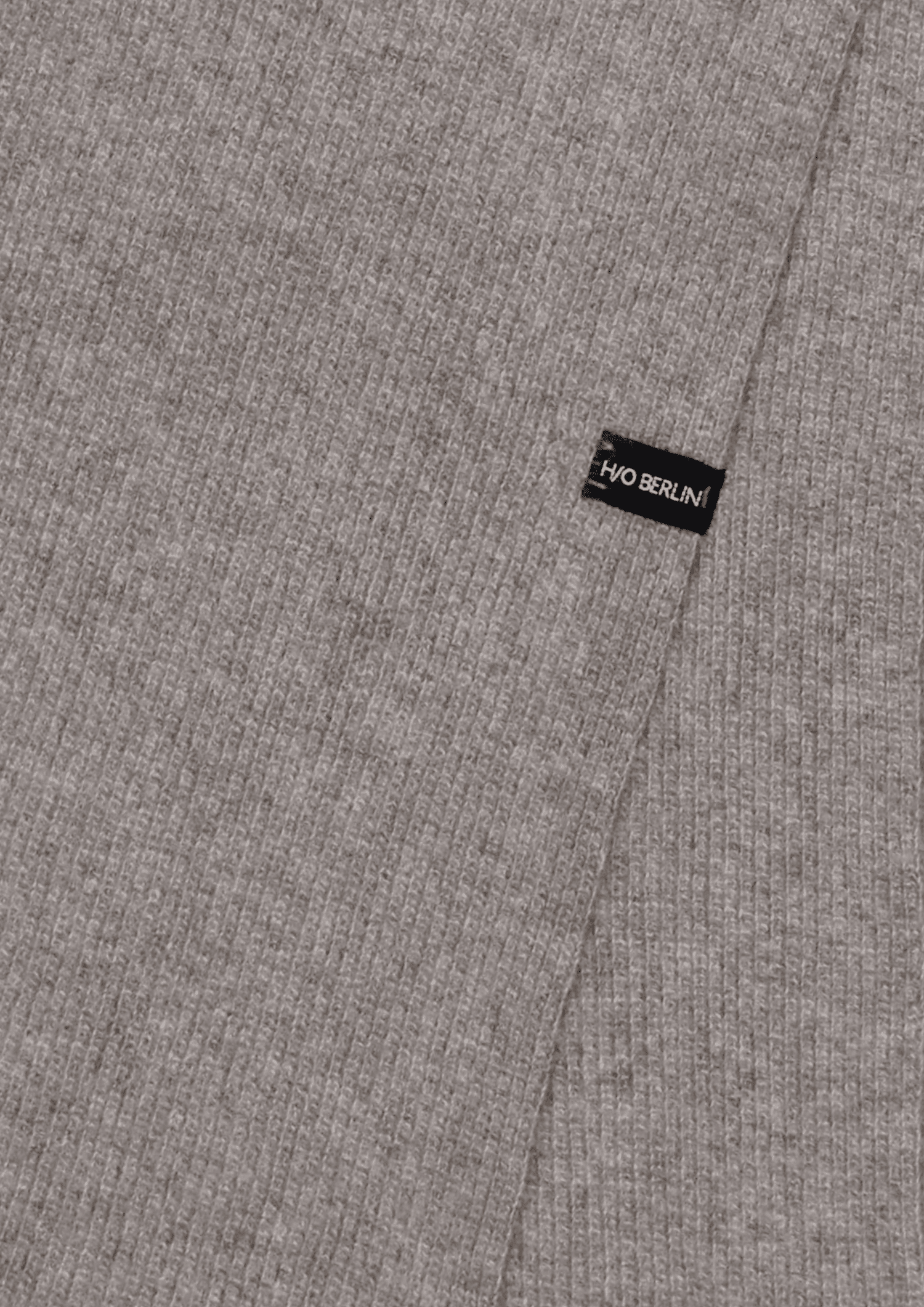 100% Mongolian Yak wool Scarf – Natural yak grey | Hand of Origin