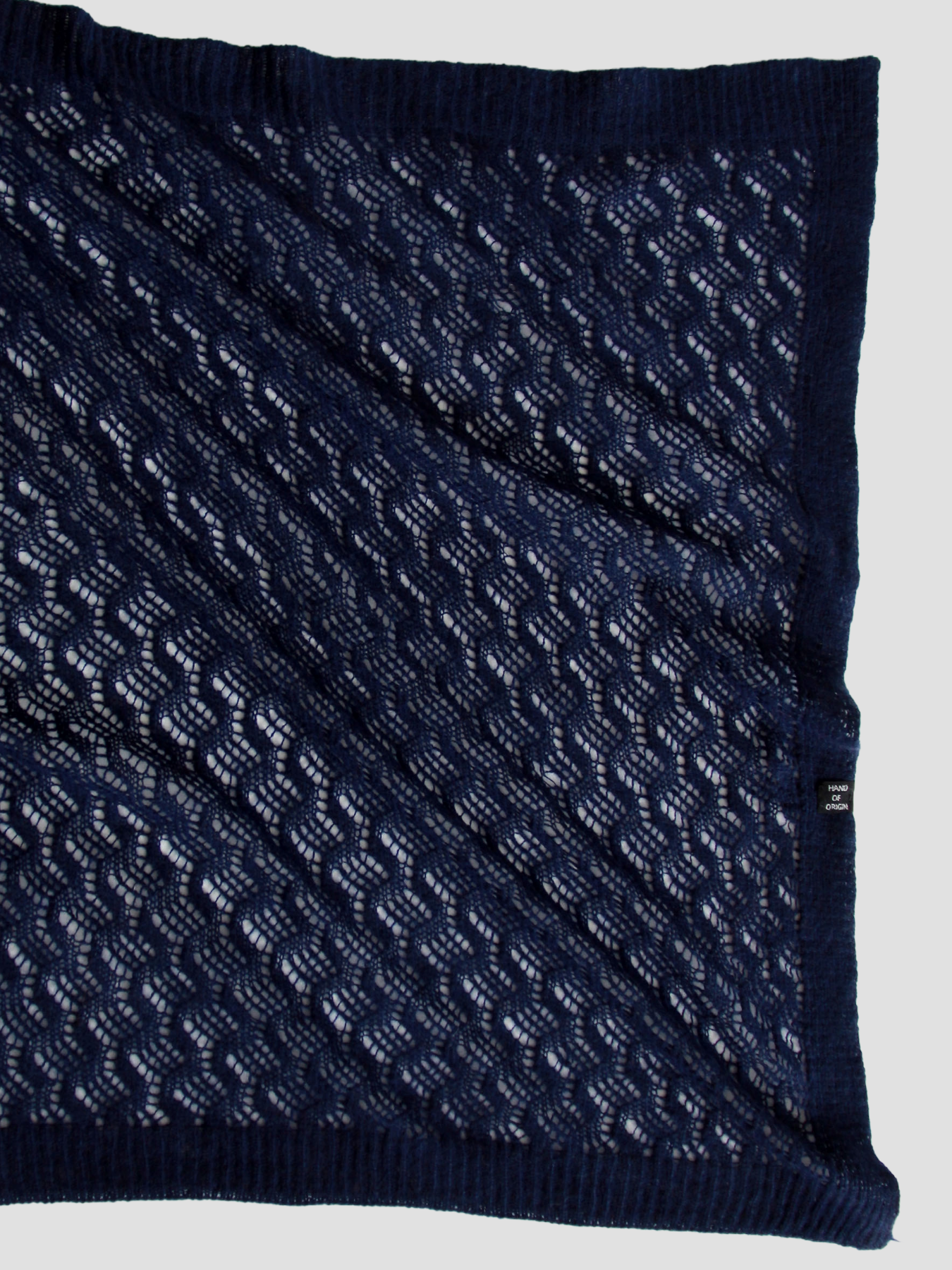 Cashmere Bandana Scarf | 100% Mongolian Cashmere | Hand of Origin Berlin