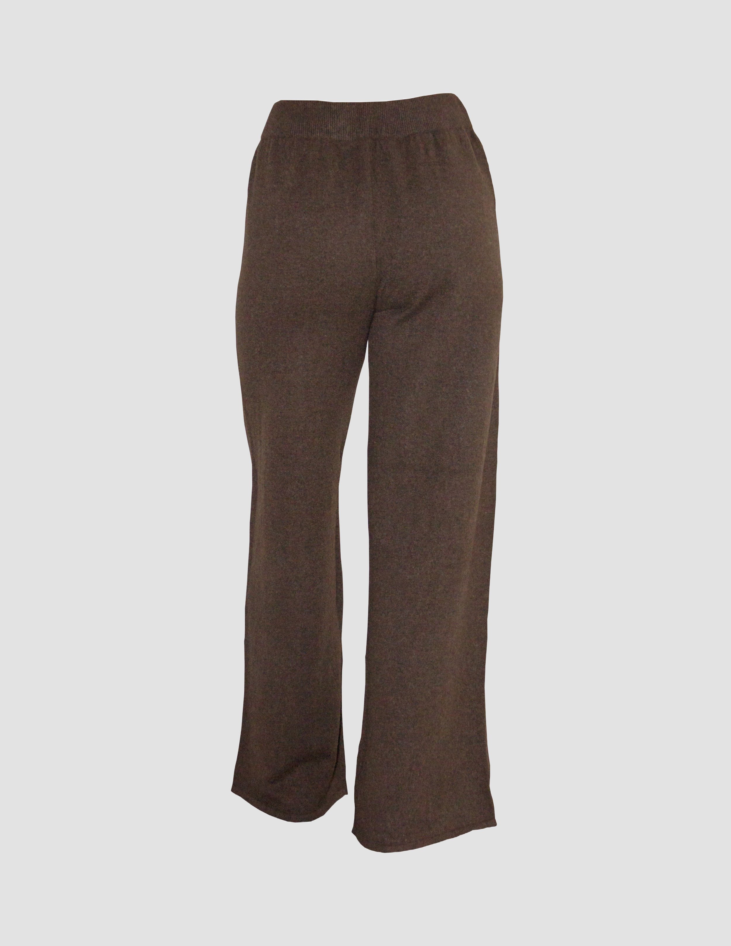 H/OBerlin Handoforigin yak wool wide leg pants from Mongolia