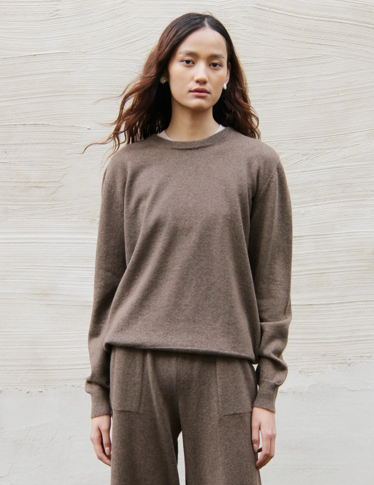 HO Berlin hand of origin pure yak wool pullover crewneck