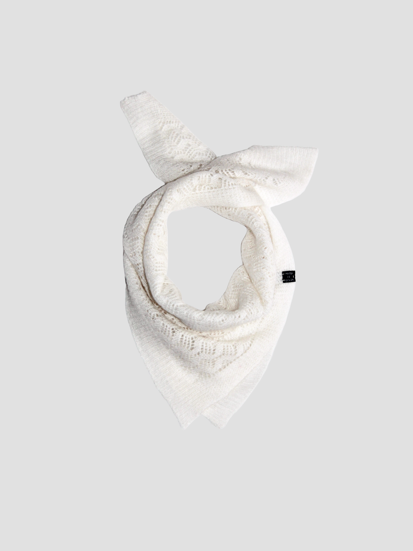 Cashmere Bandana Scarf | 100% Mongolian Cashmere | Hand of Origin Berlin