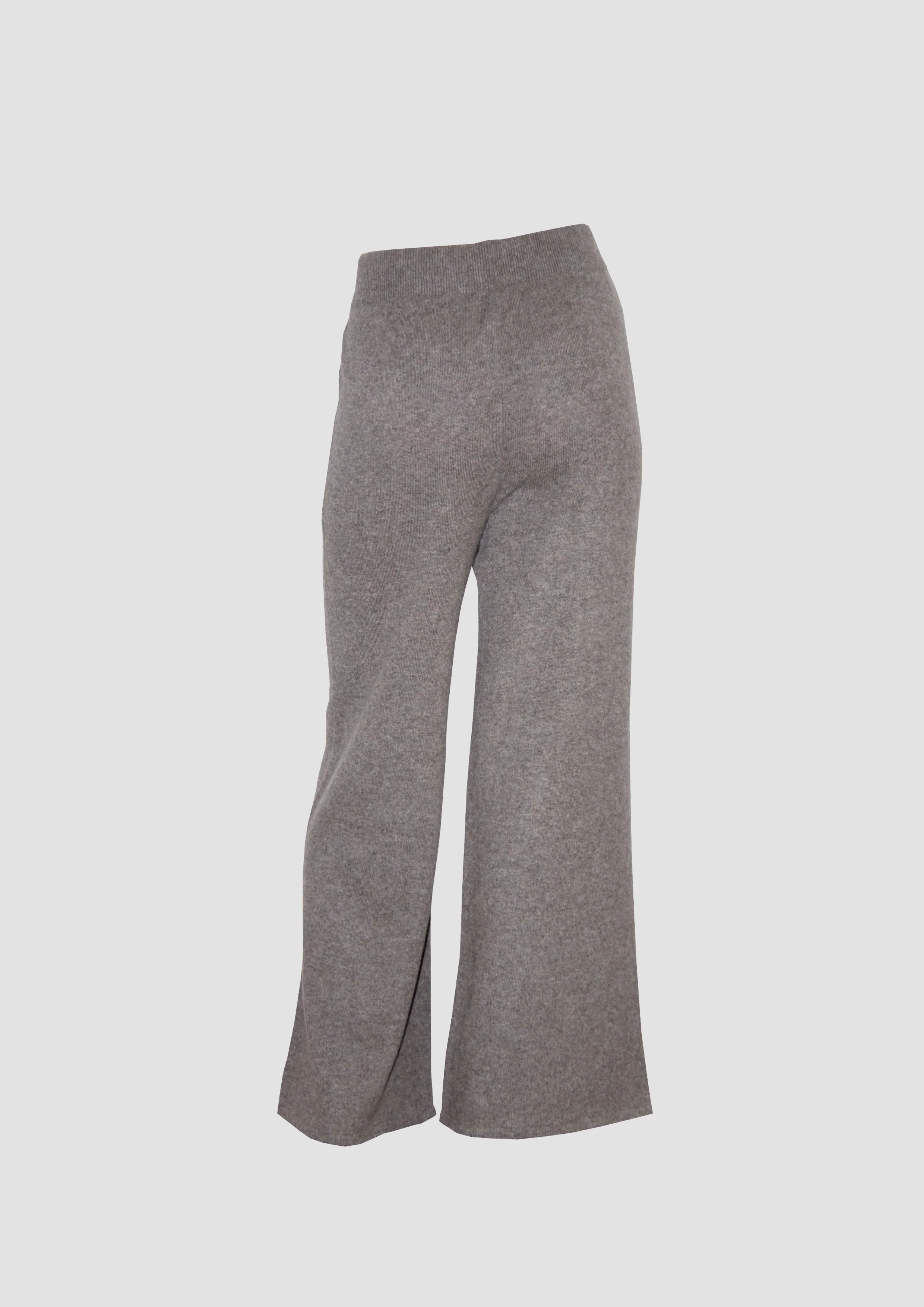 HOBerlin Hand of origin yak wool wide leg pants grey