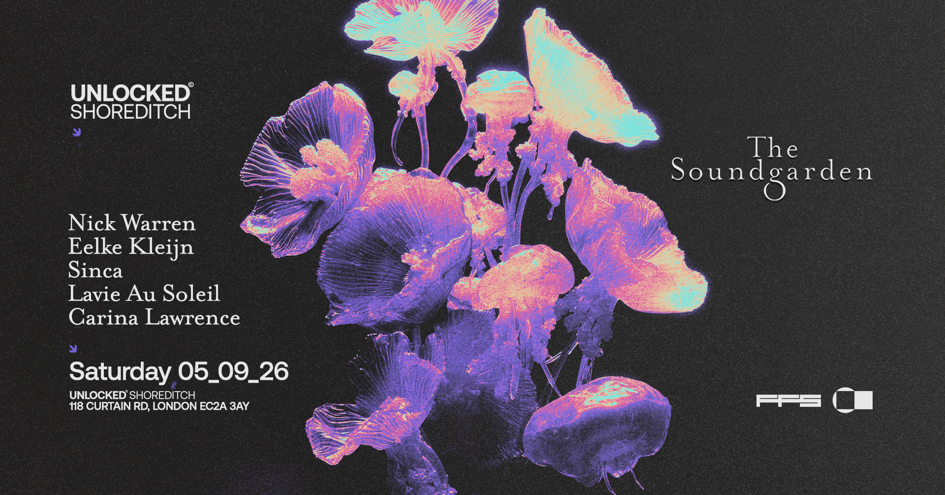 THE SOUNDGARDEN @ UNLOCKED SHOREDTICH