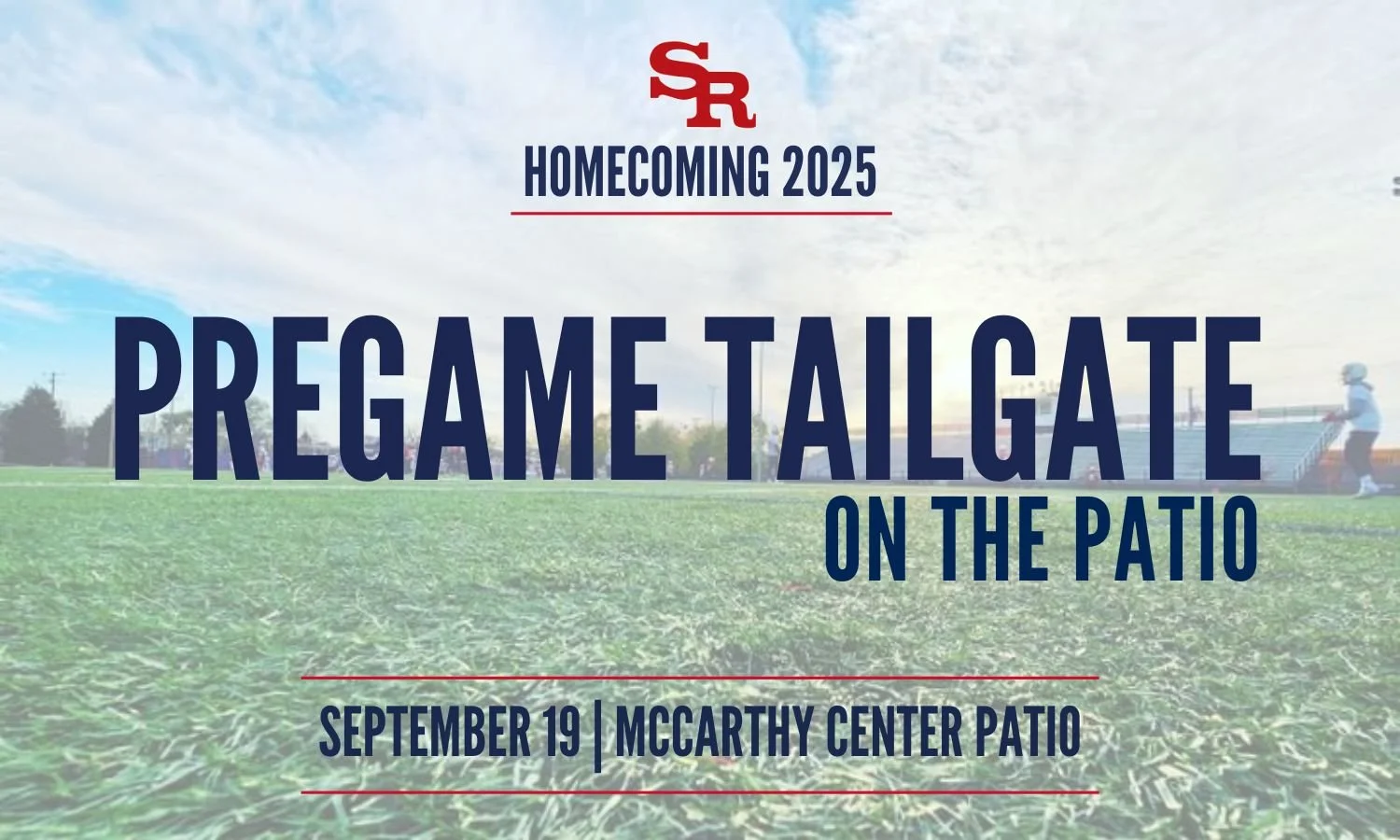Pregame Tailgate on the Patio