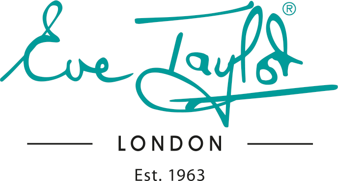 Eve Taylor London logo with handwritten style text and established date 1963.