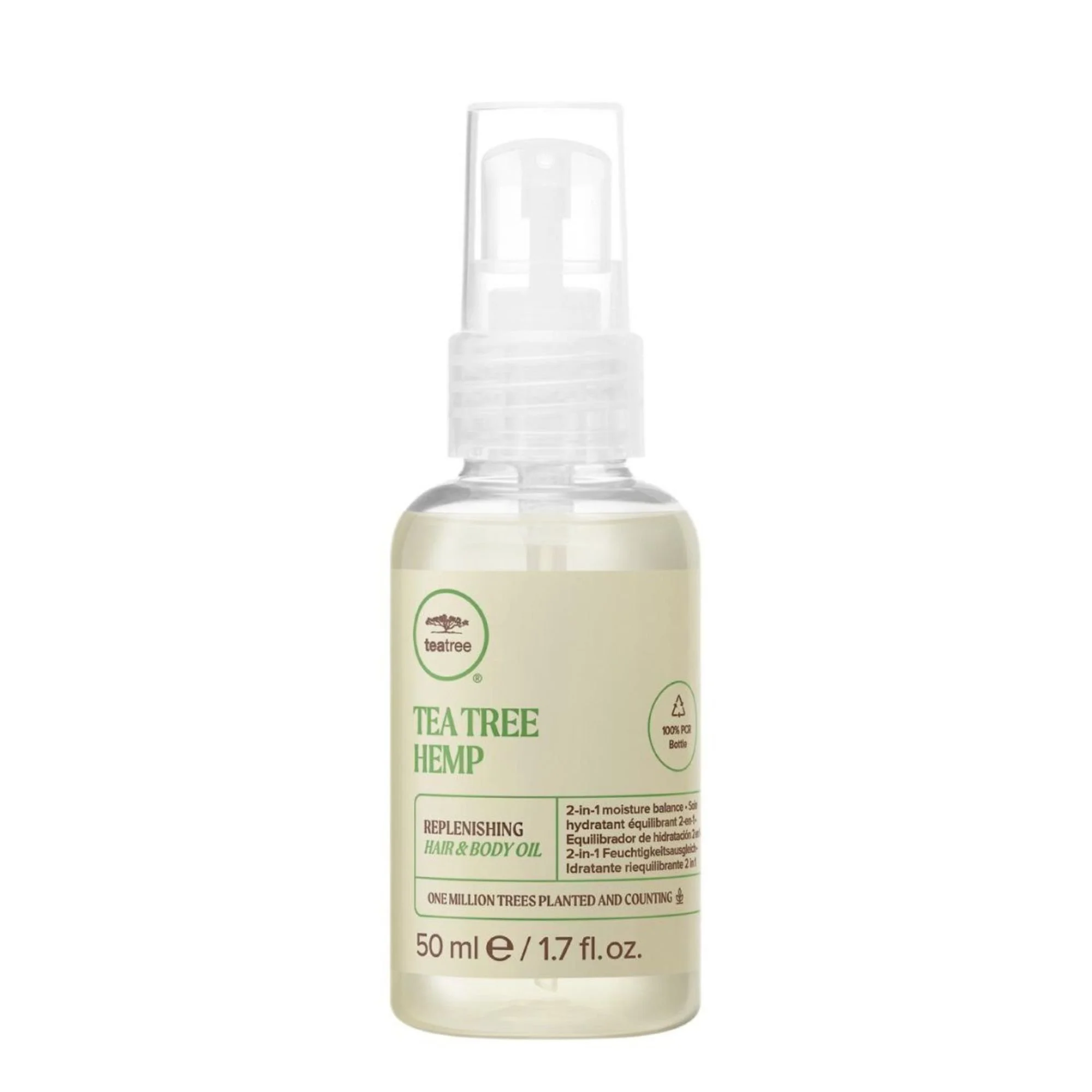Paul Mitchell Tea Tree Hemp Hair And Body Oil 50ml